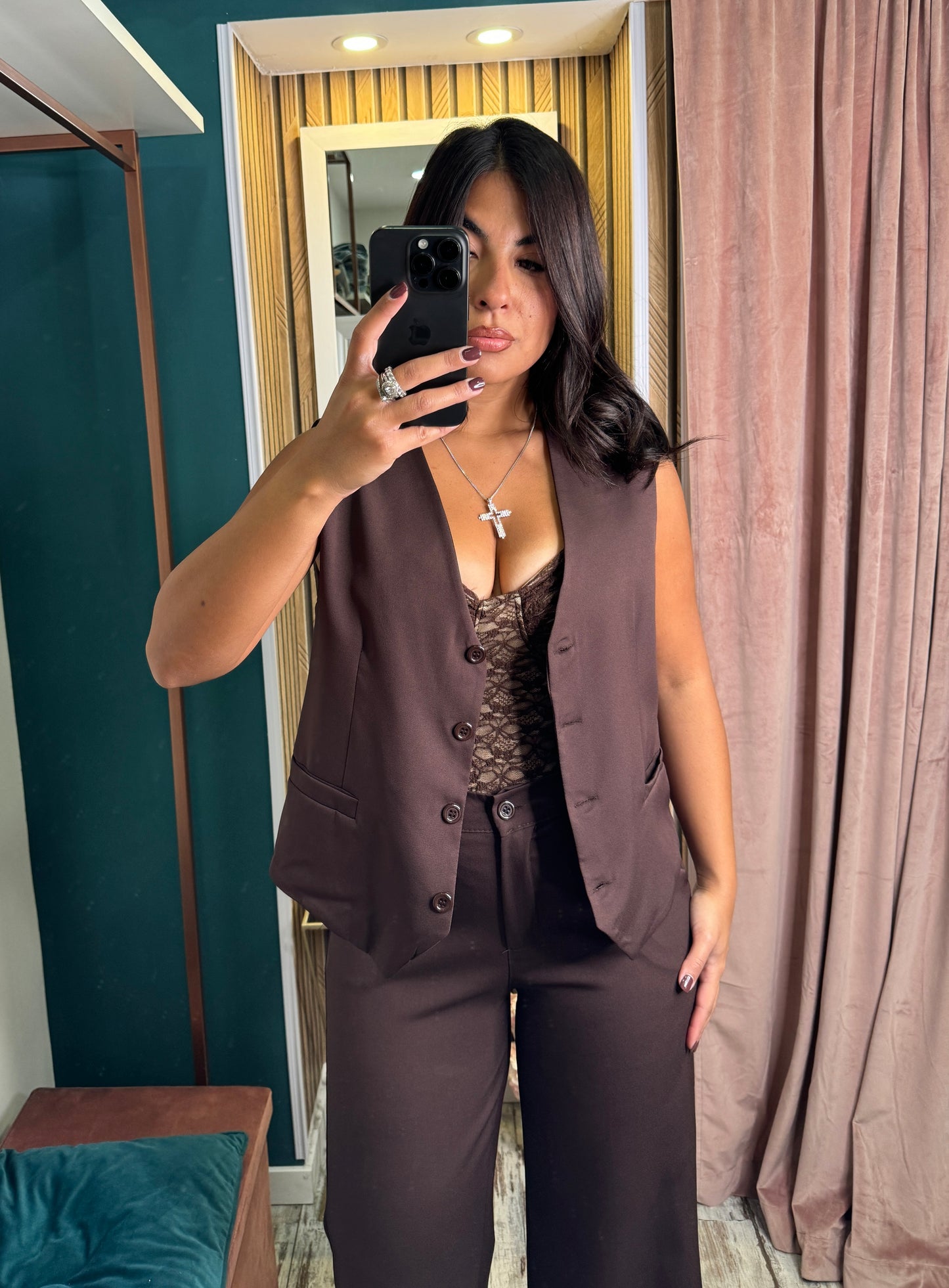 Coordinato gilet+pant