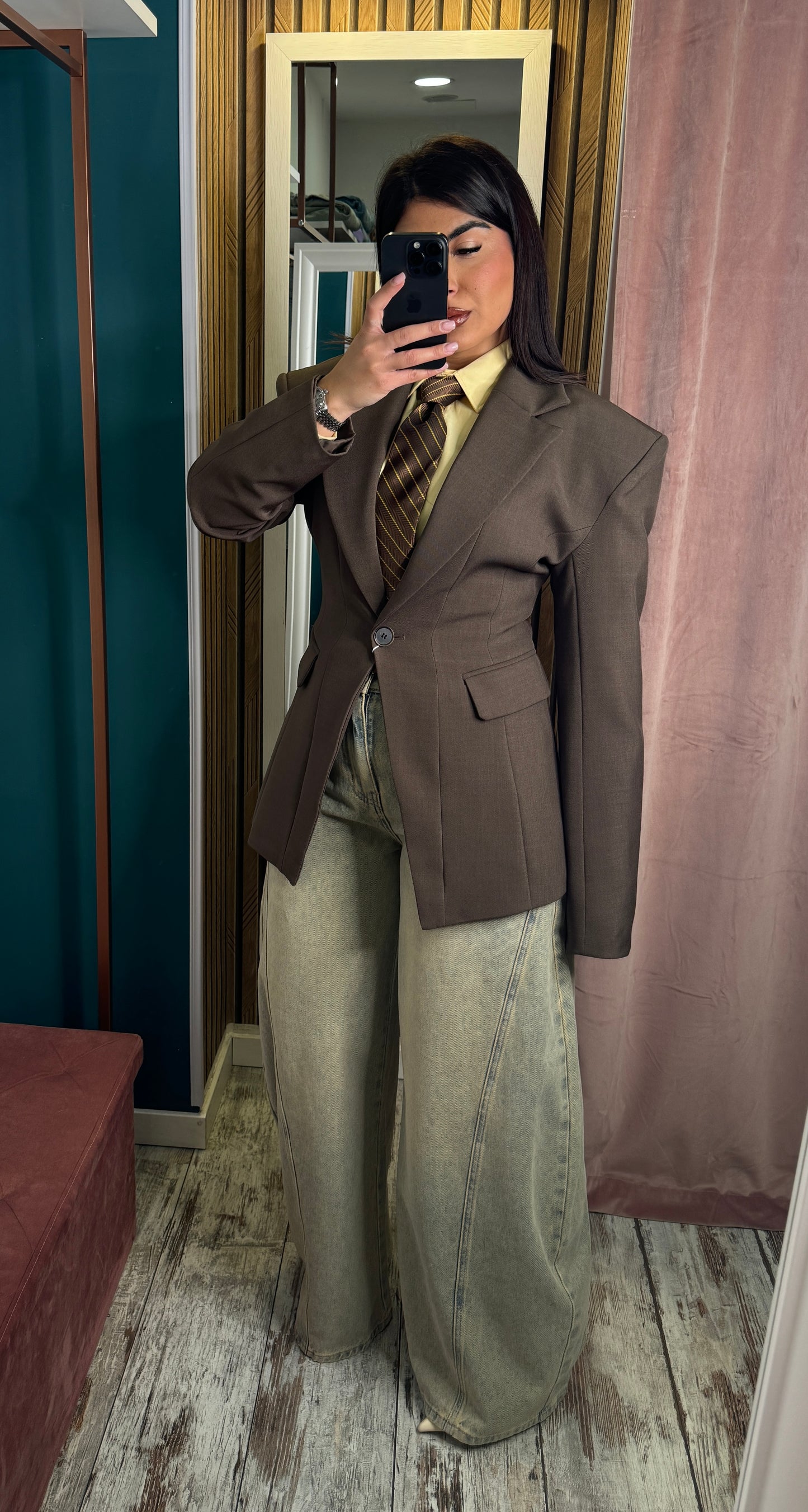 Blazer Jasper marrone