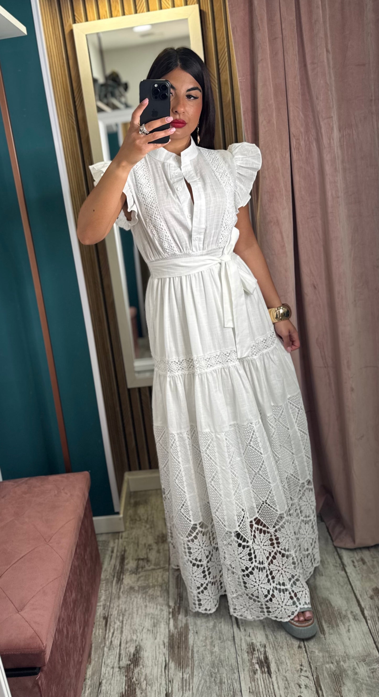 Vestito Ylenia bianco