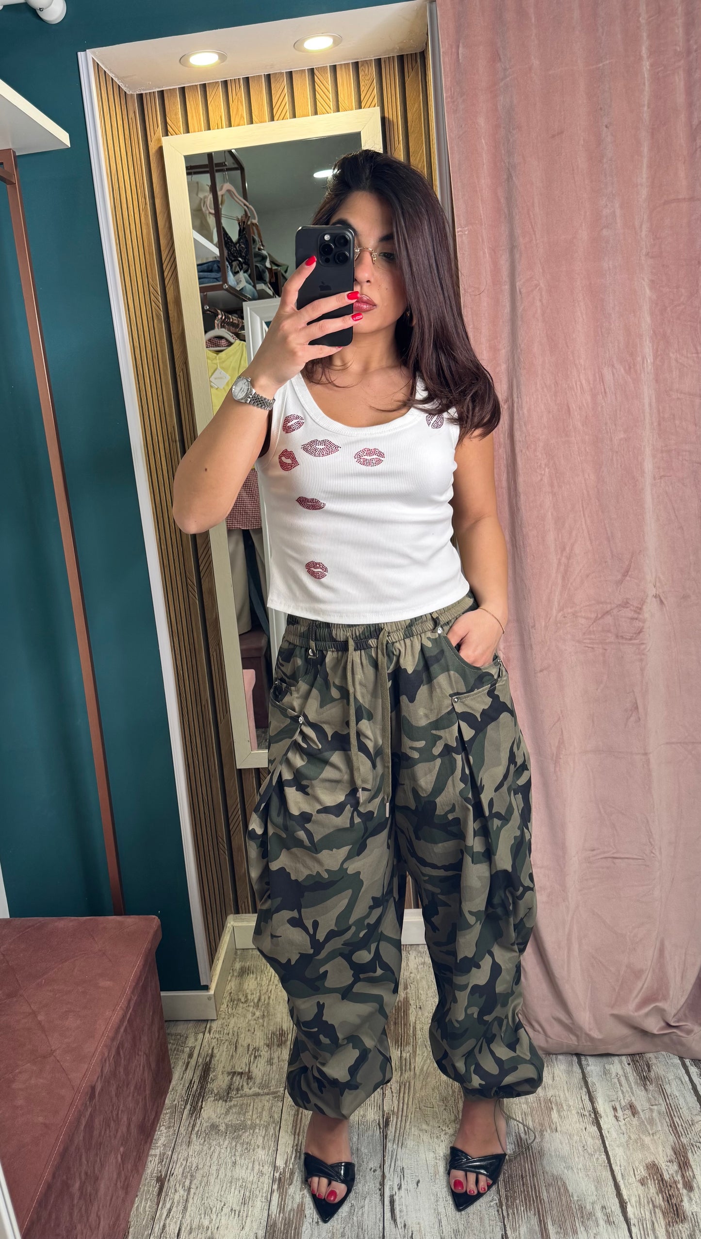 Pantaloni Mimetico