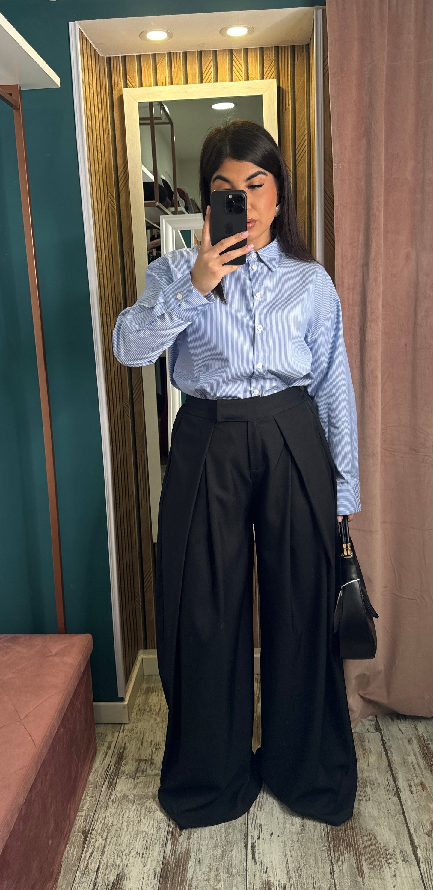 Pantaloni ballon nero