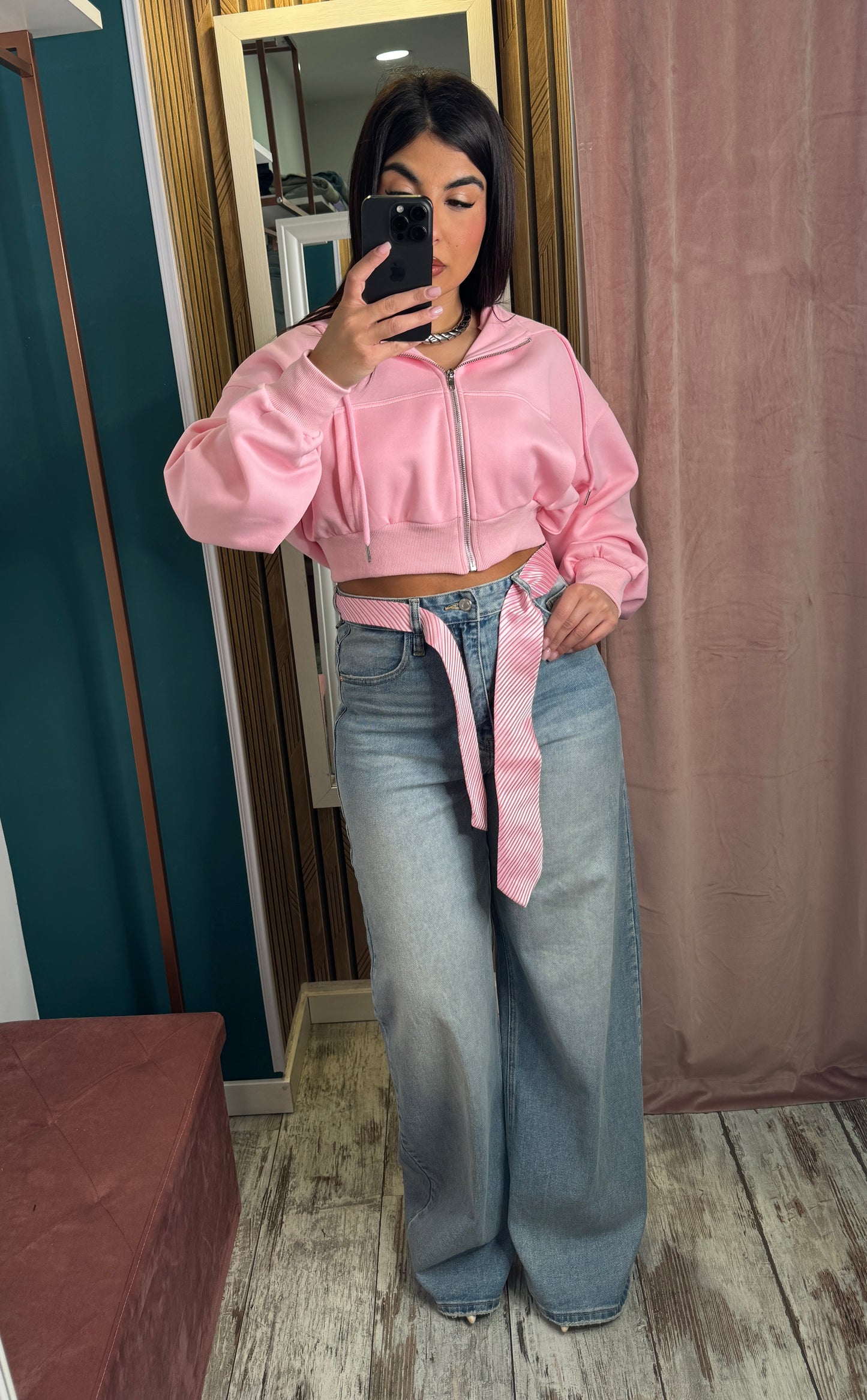 Felpa crop