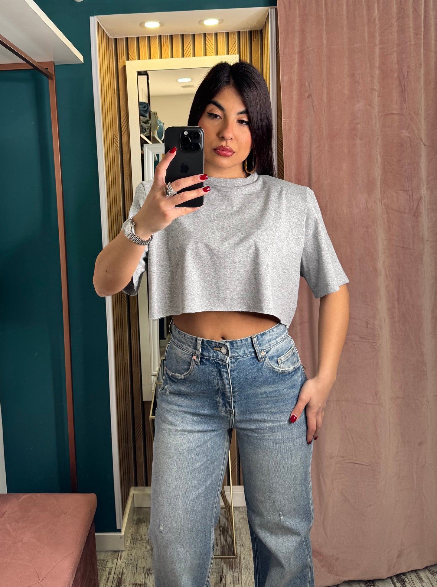 T shirt crop