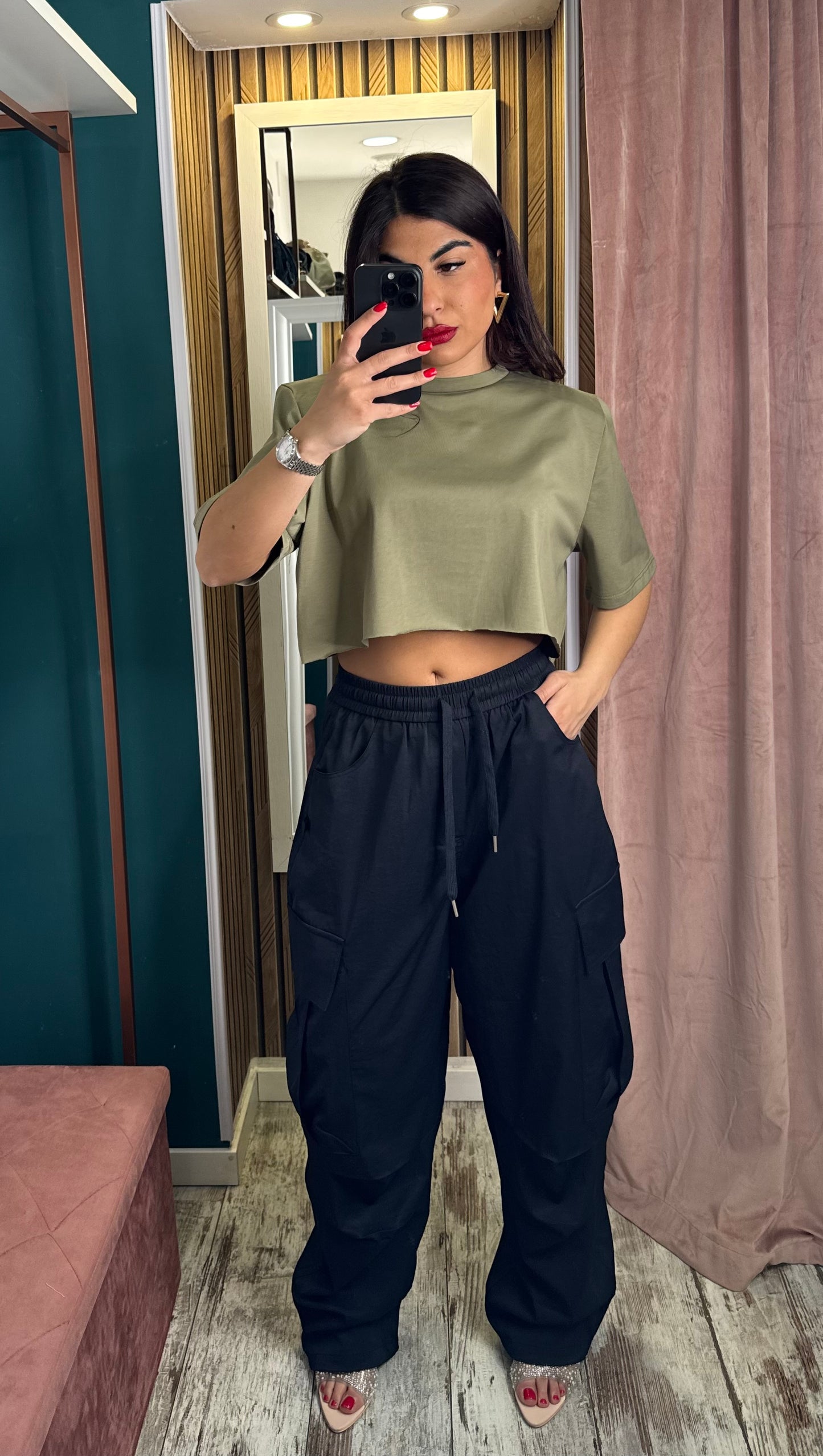 T-shirt crop