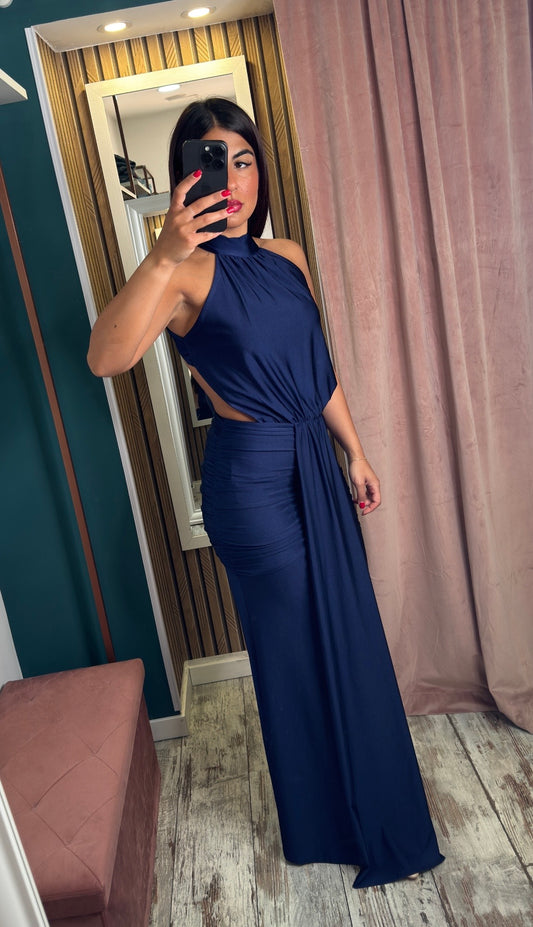 Vestito Carolina blu