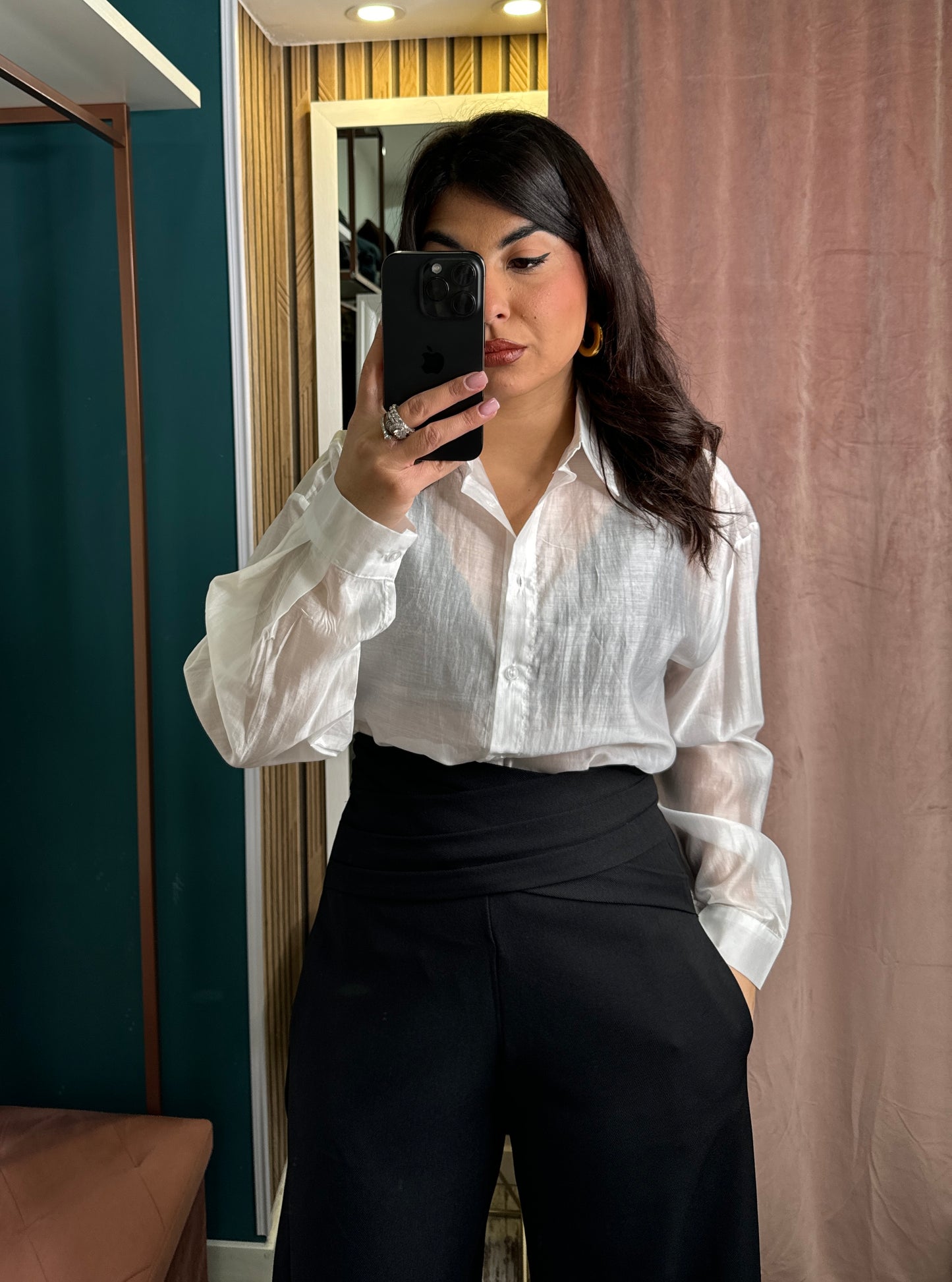 Camicia velata
