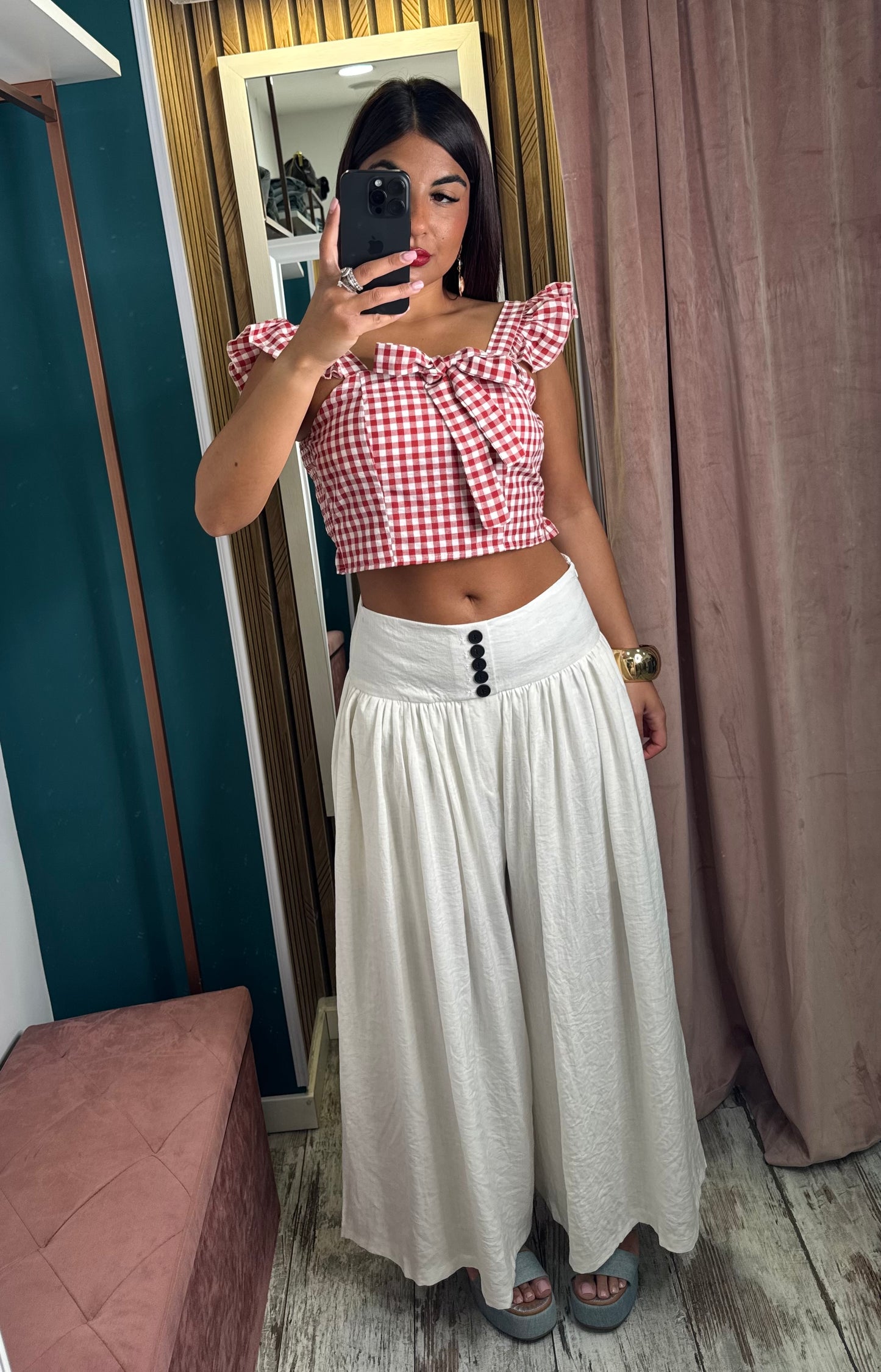 Panta Gonna bianco