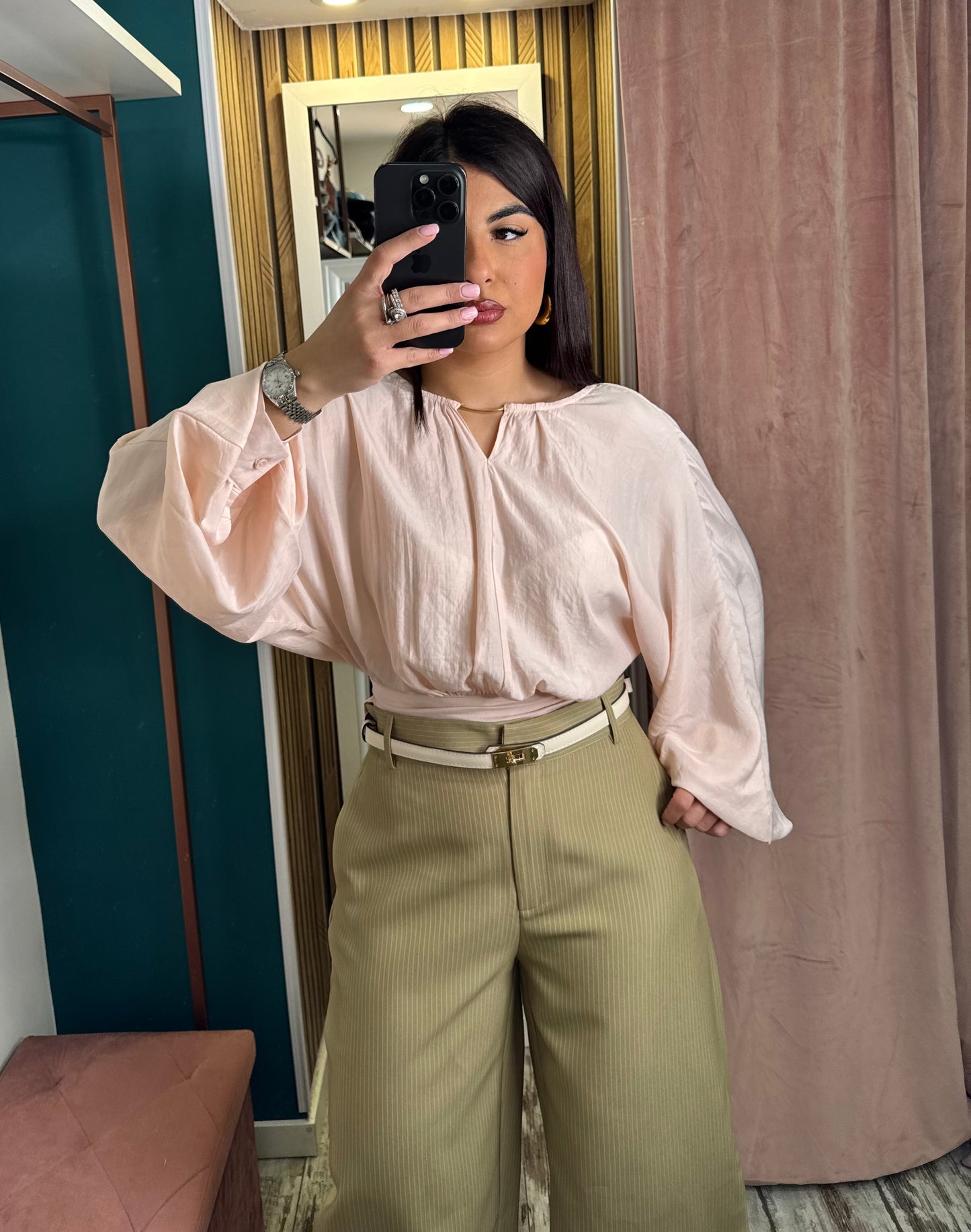 Blusa crop Greta