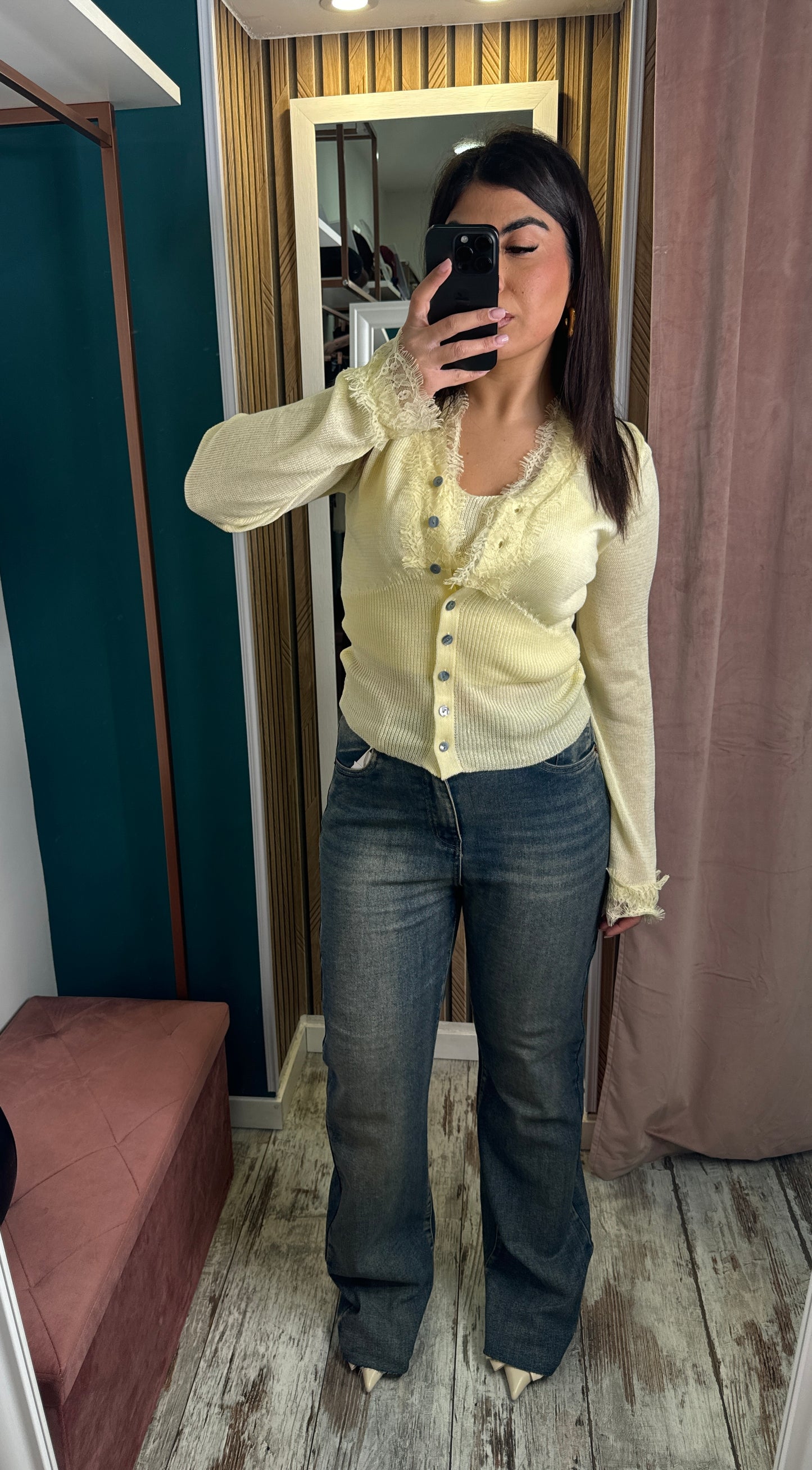 Jeans WideLeg taglio vivo