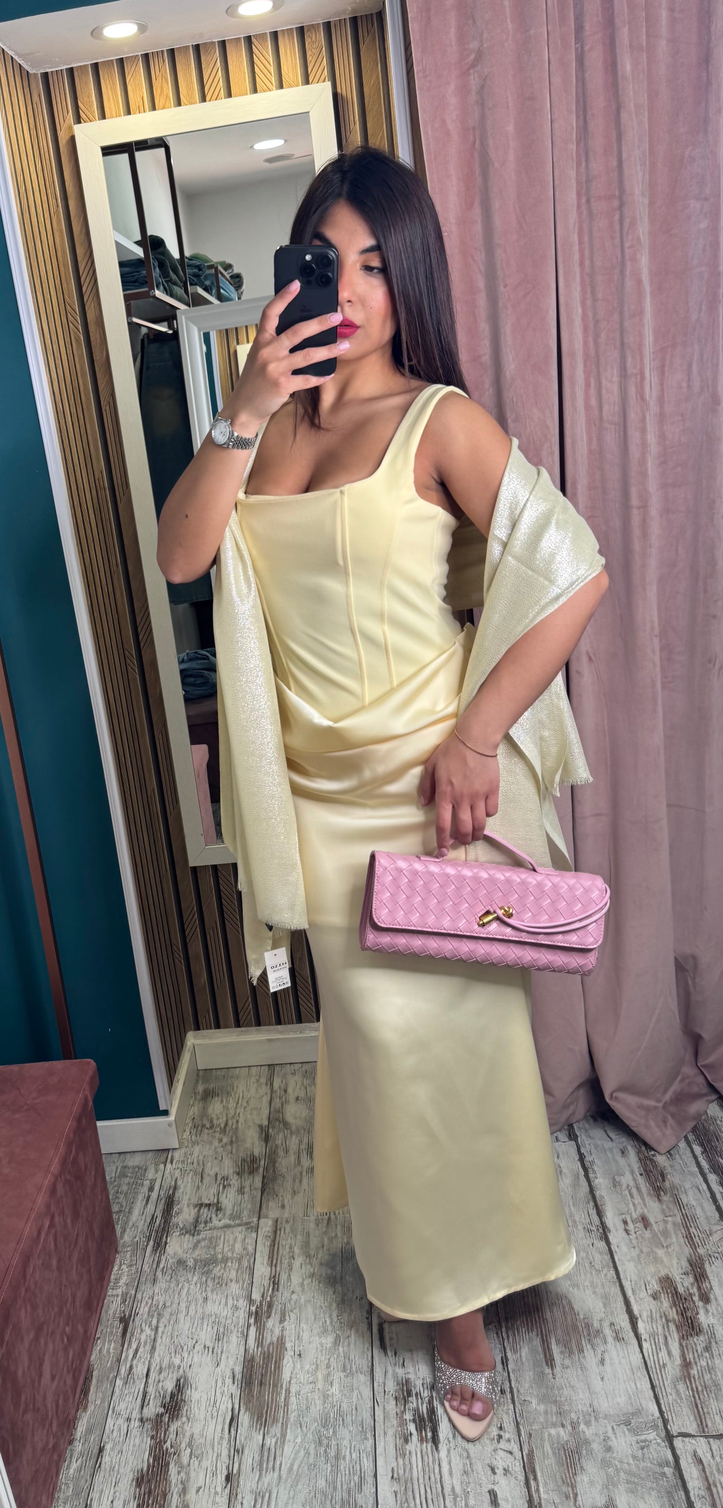 Vestito Leonnie giallo