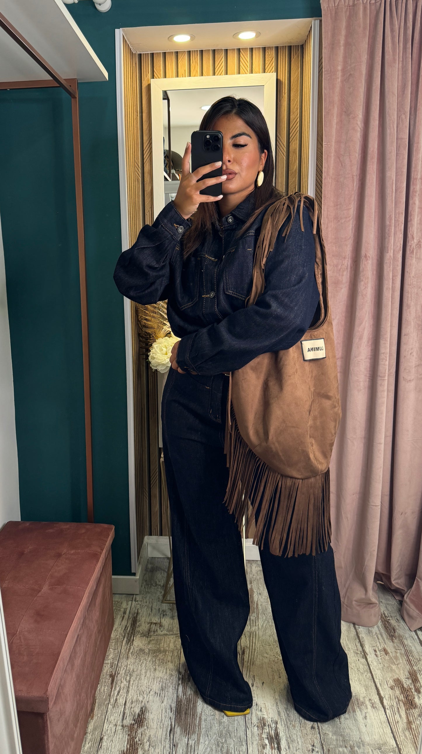 Tuta intera jeans