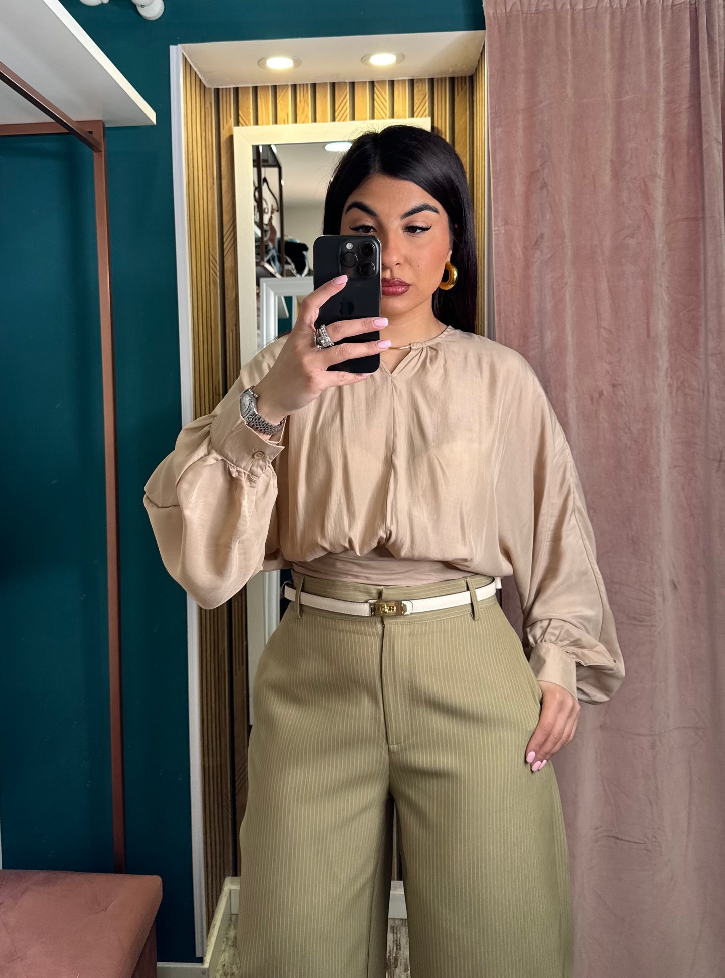 Blusa crop Greta