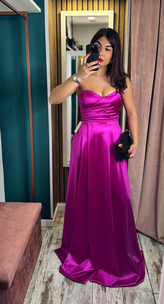 Vestito magenta
