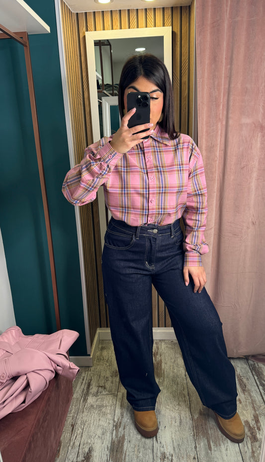 Jeans impunture bianche