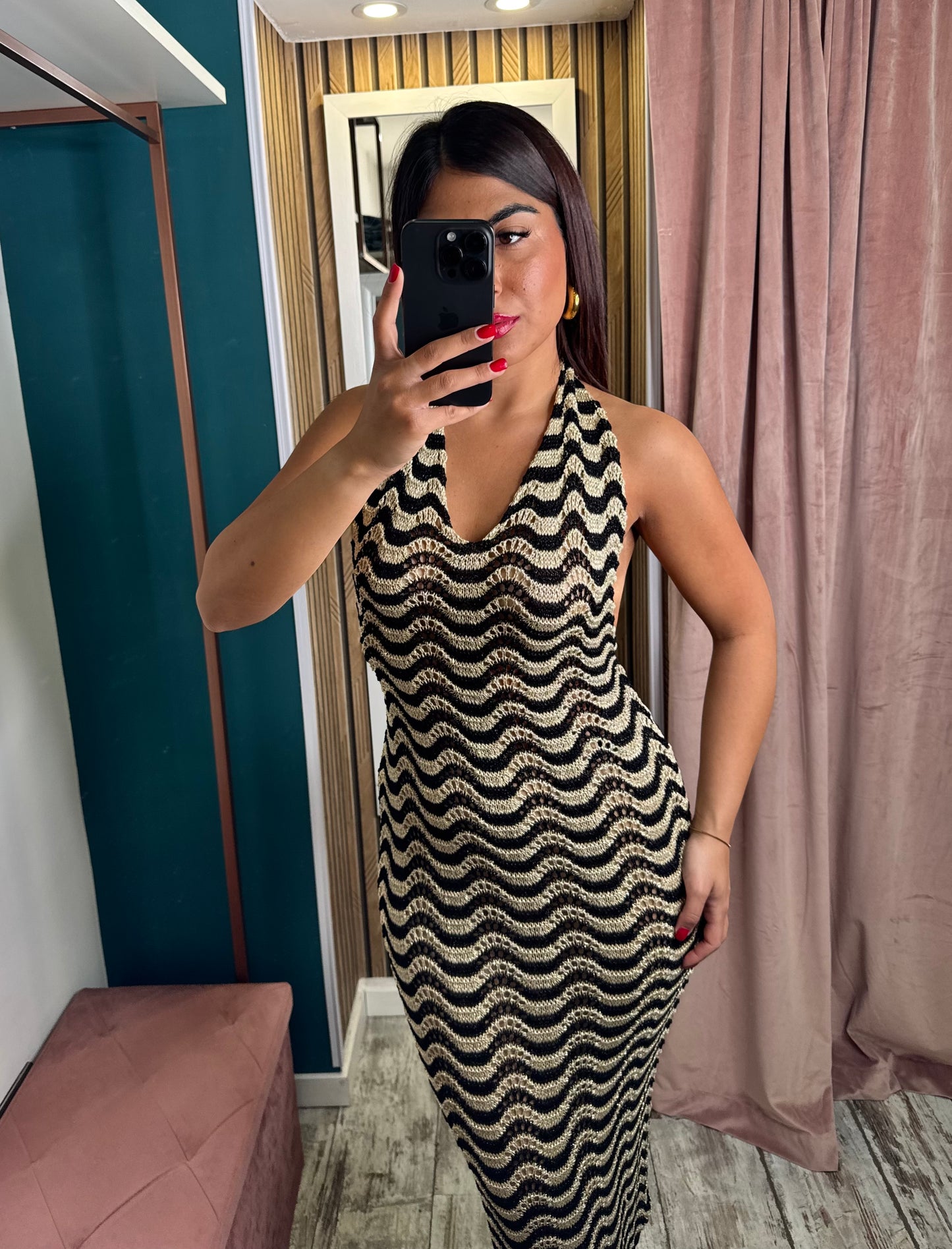 Vestito Miss lurex