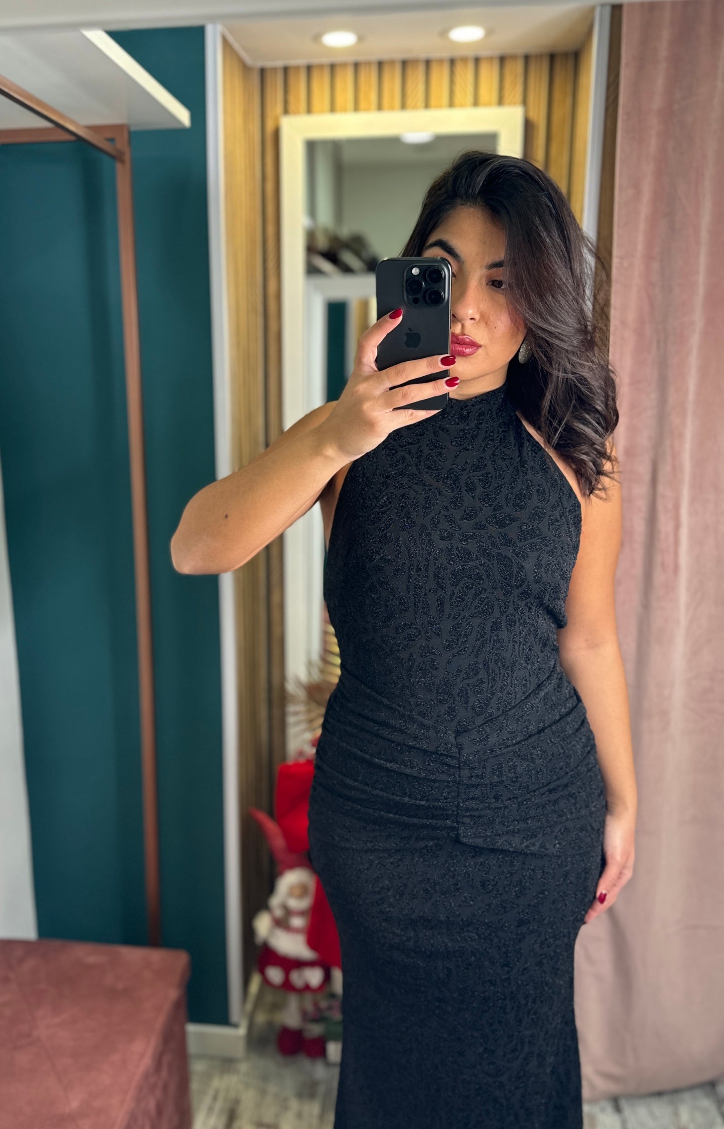 Vestito Ghepard nero