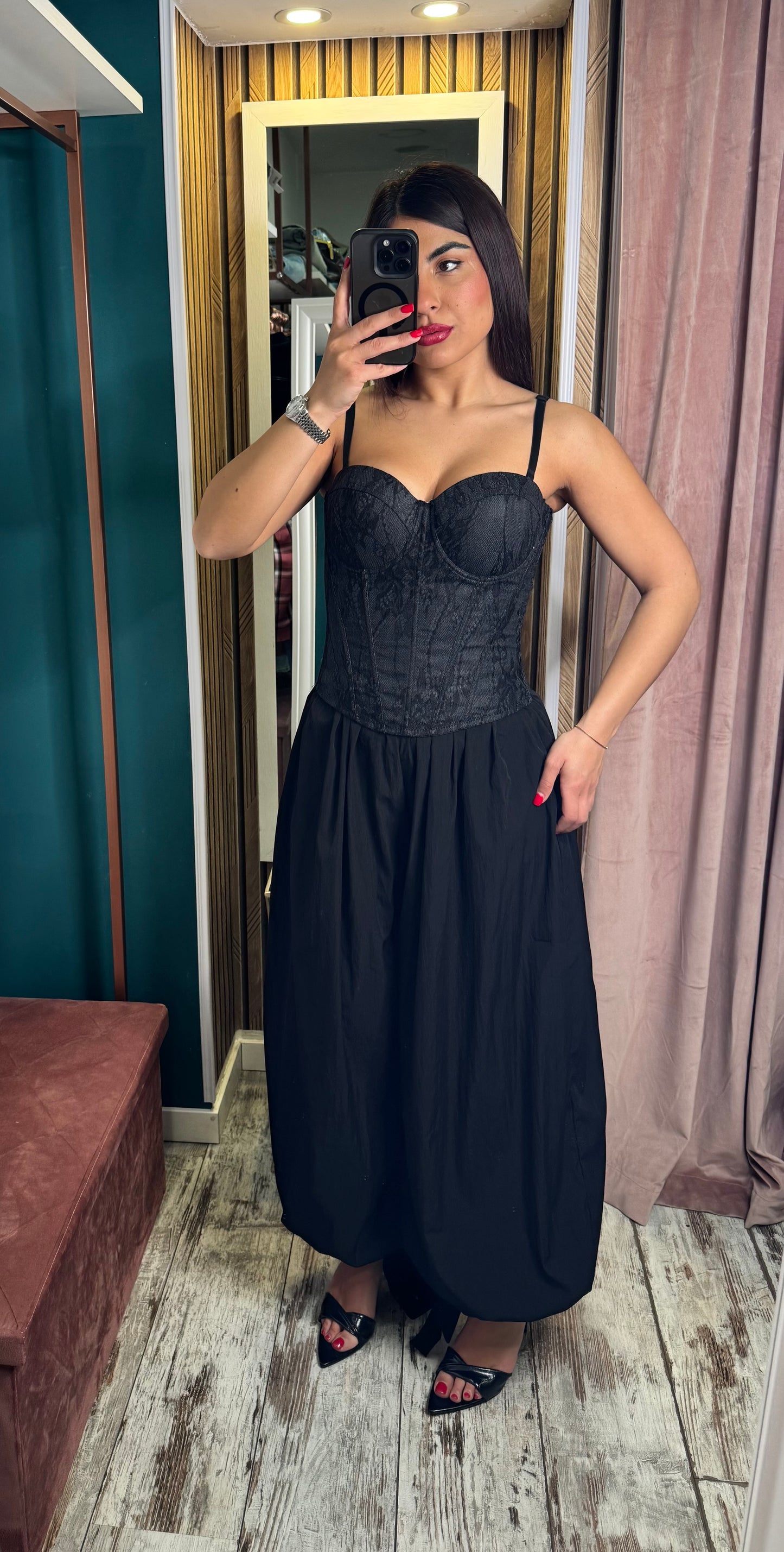 Pantalone Genek nero
