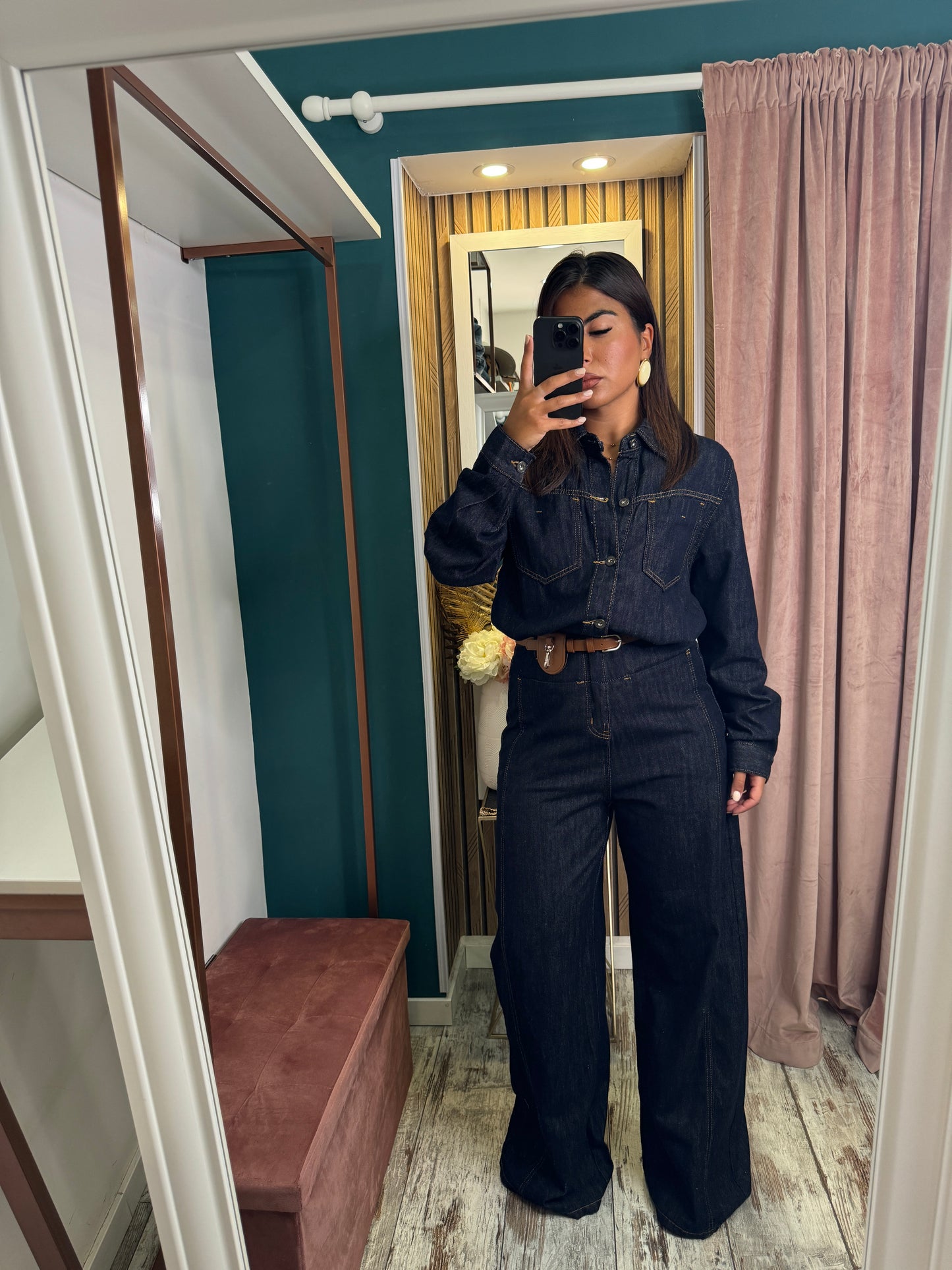 Tuta intera jeans
