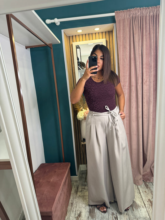Pantaloni Wide Leg