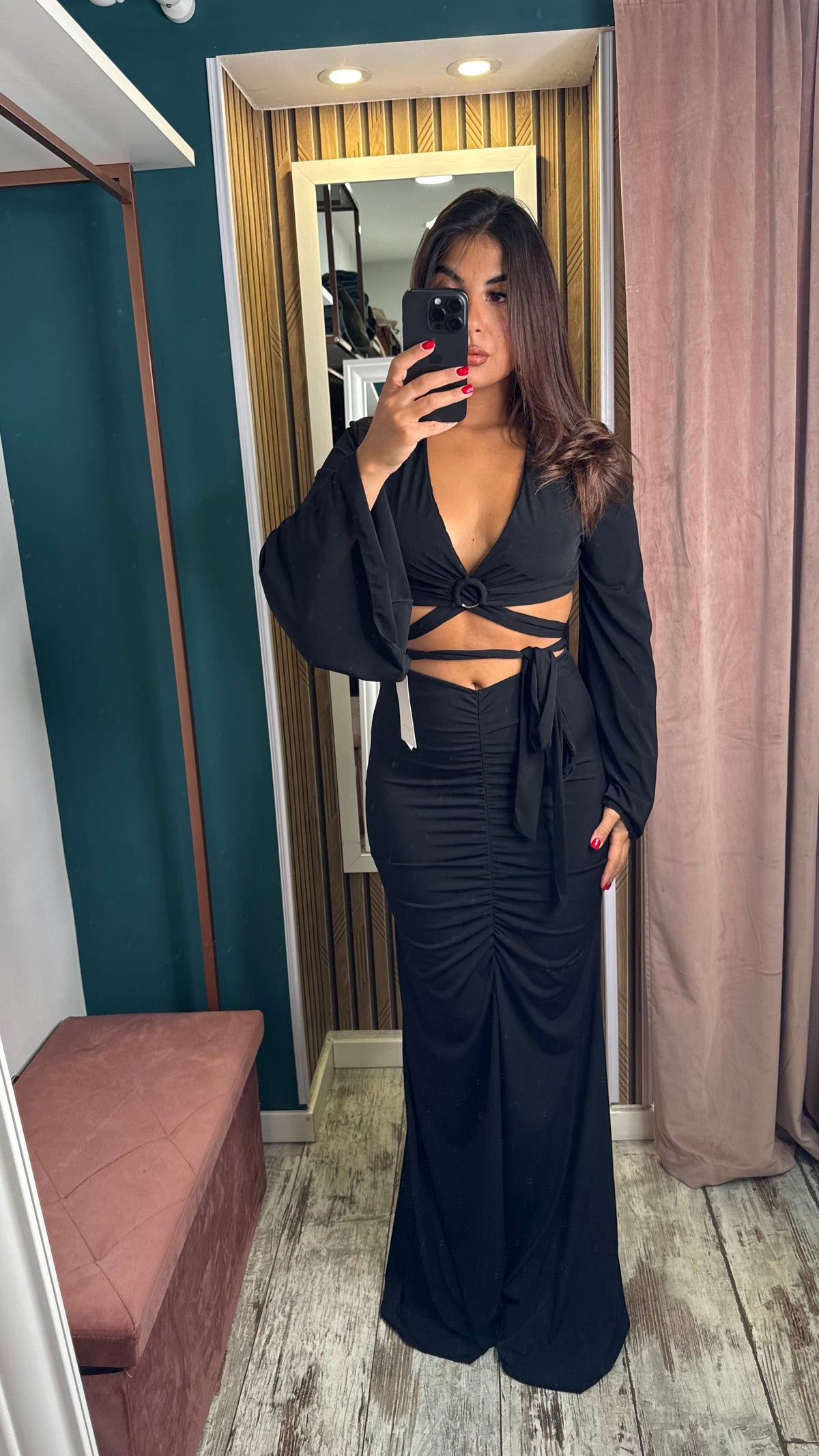 Cordset Valencia nero