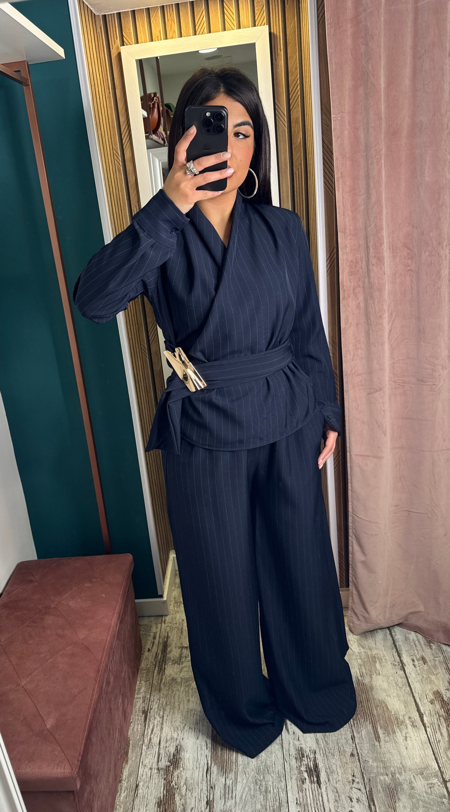 Tailleur Sofia blu