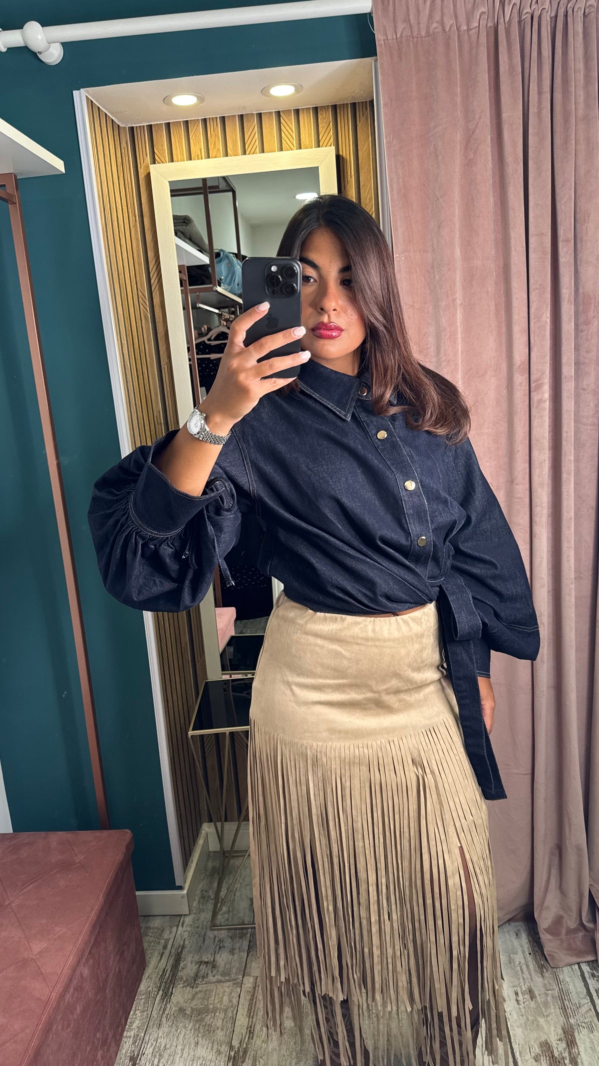 Camicia in denim Sofia