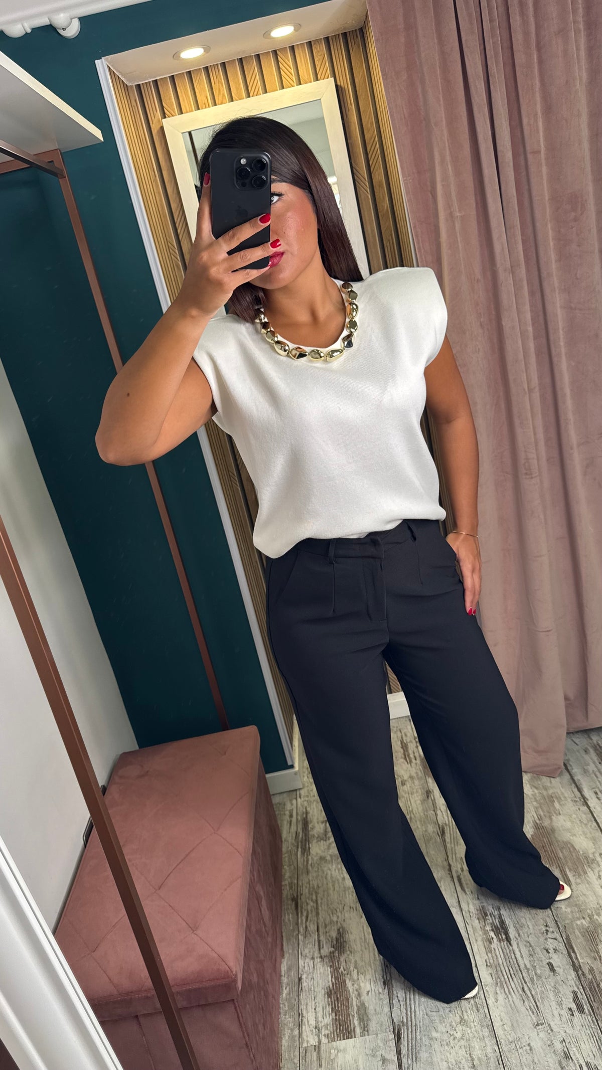 Pantaloni Classic Black