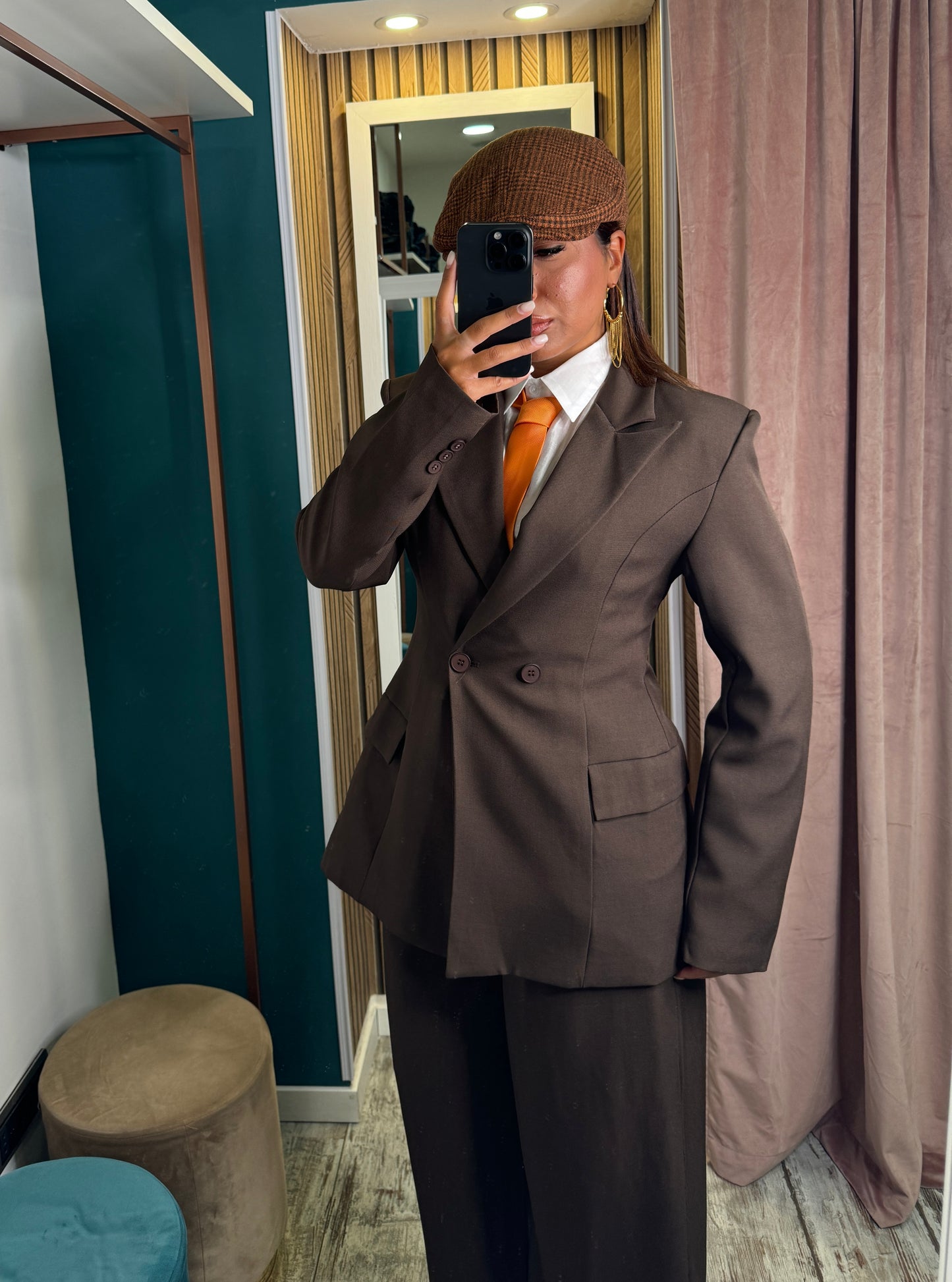 Tailleur premium choco