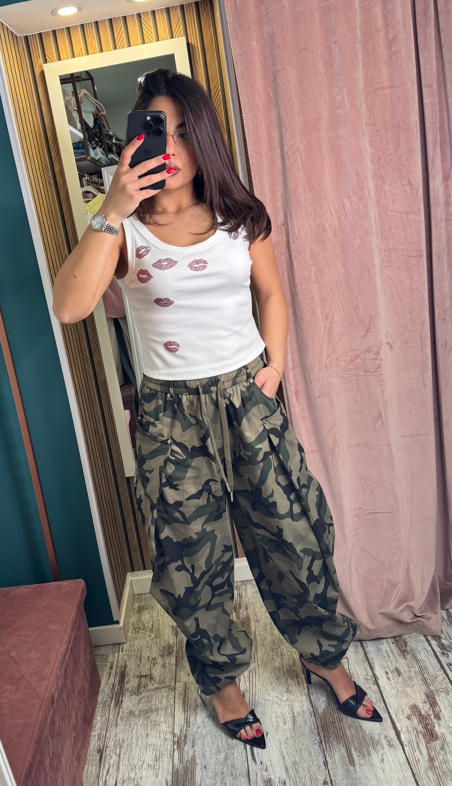 Pantaloni Mimetico