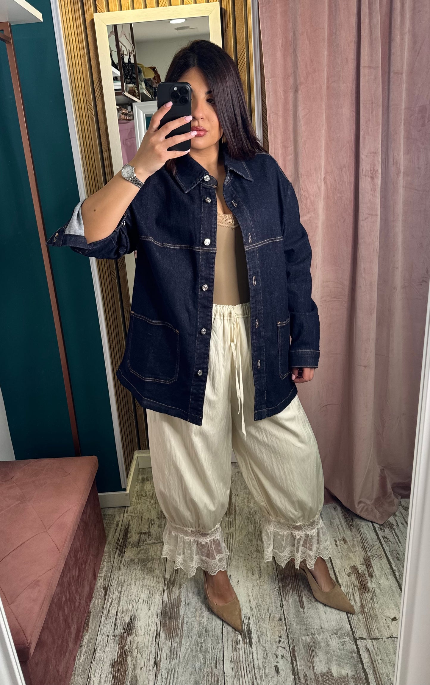 Pantalone Dafne beige