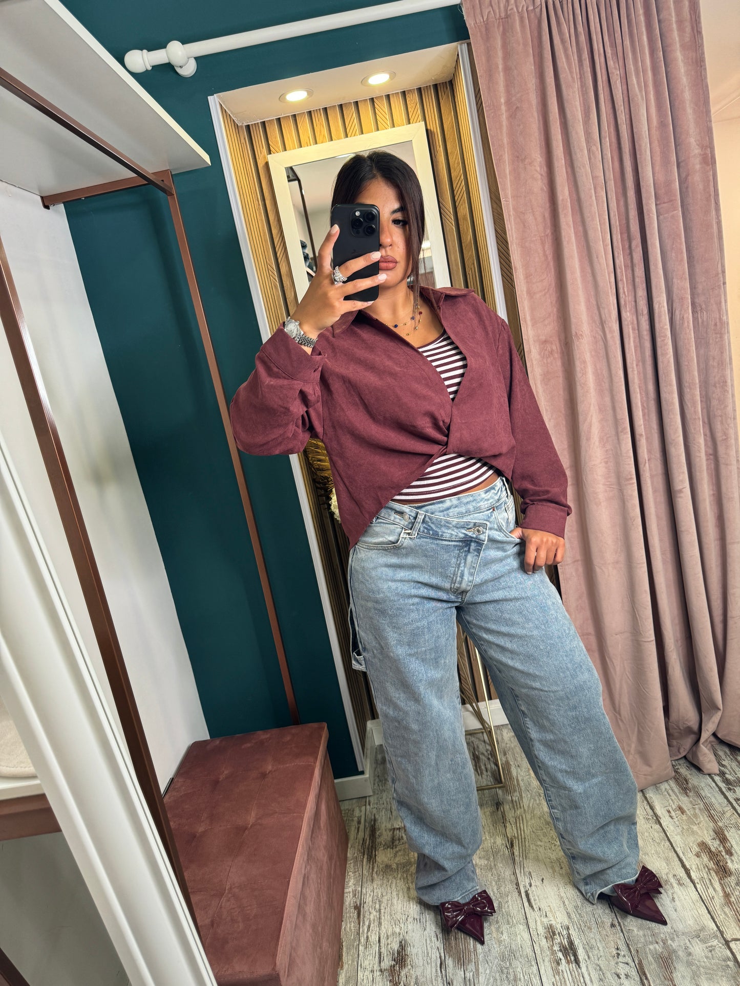 Jeans asimmetrico Ballon