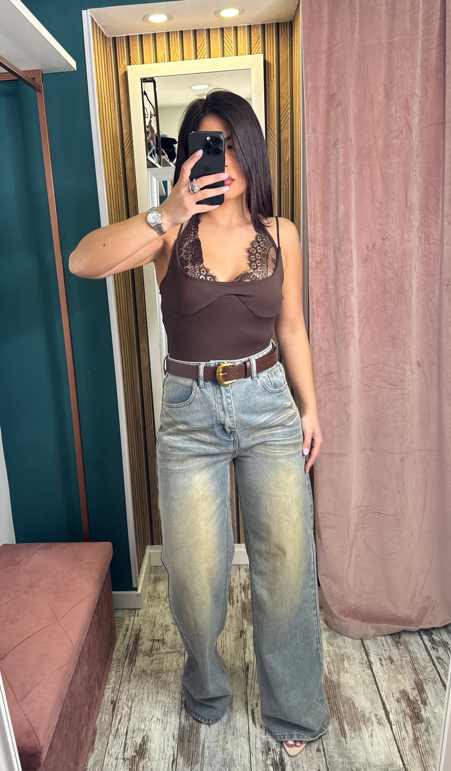 Jeans Peaky sabbiato