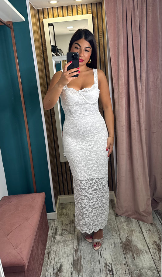 Vestito bianco Dayana