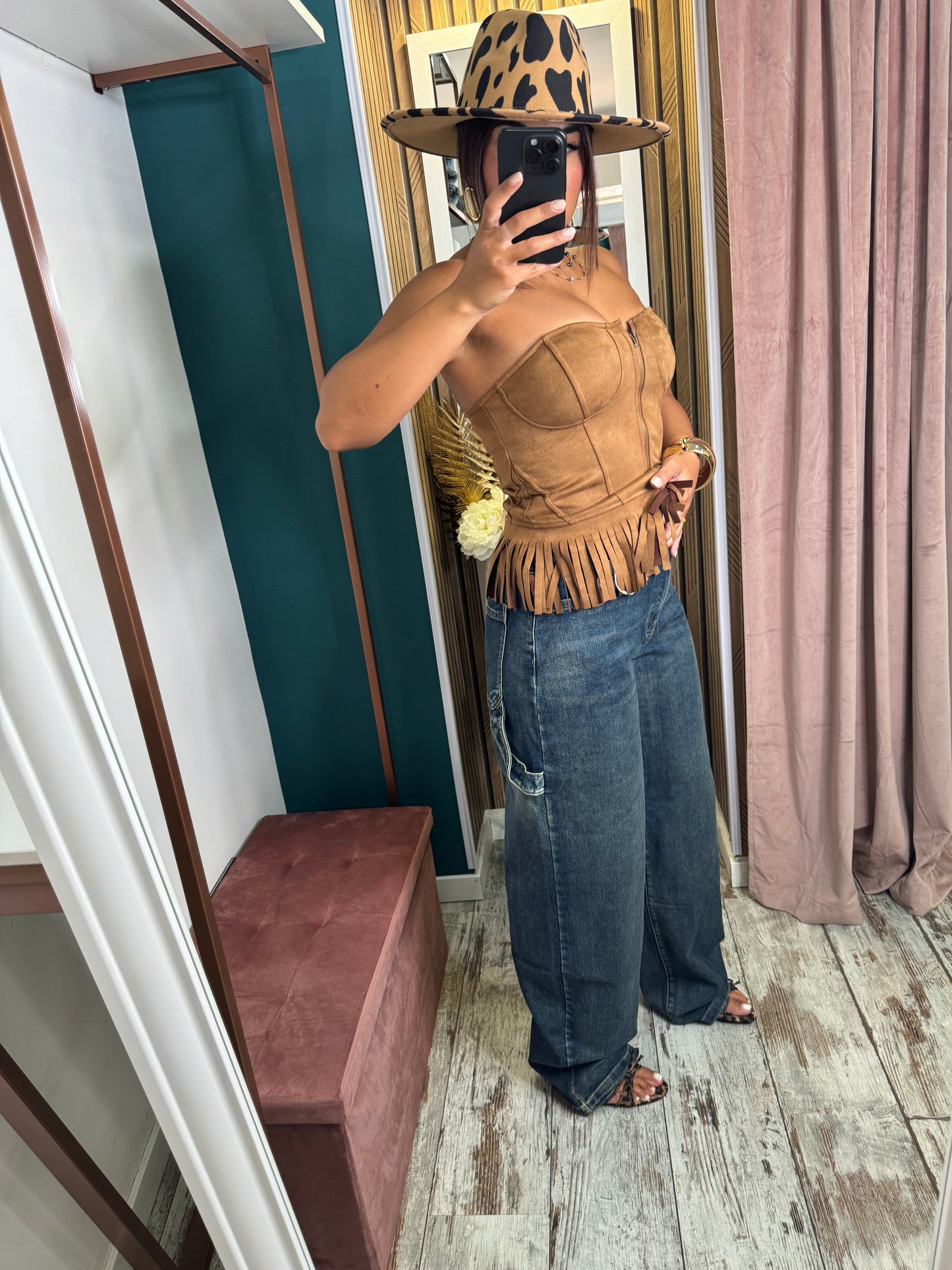 Jeans Wide Ballon sfumato
