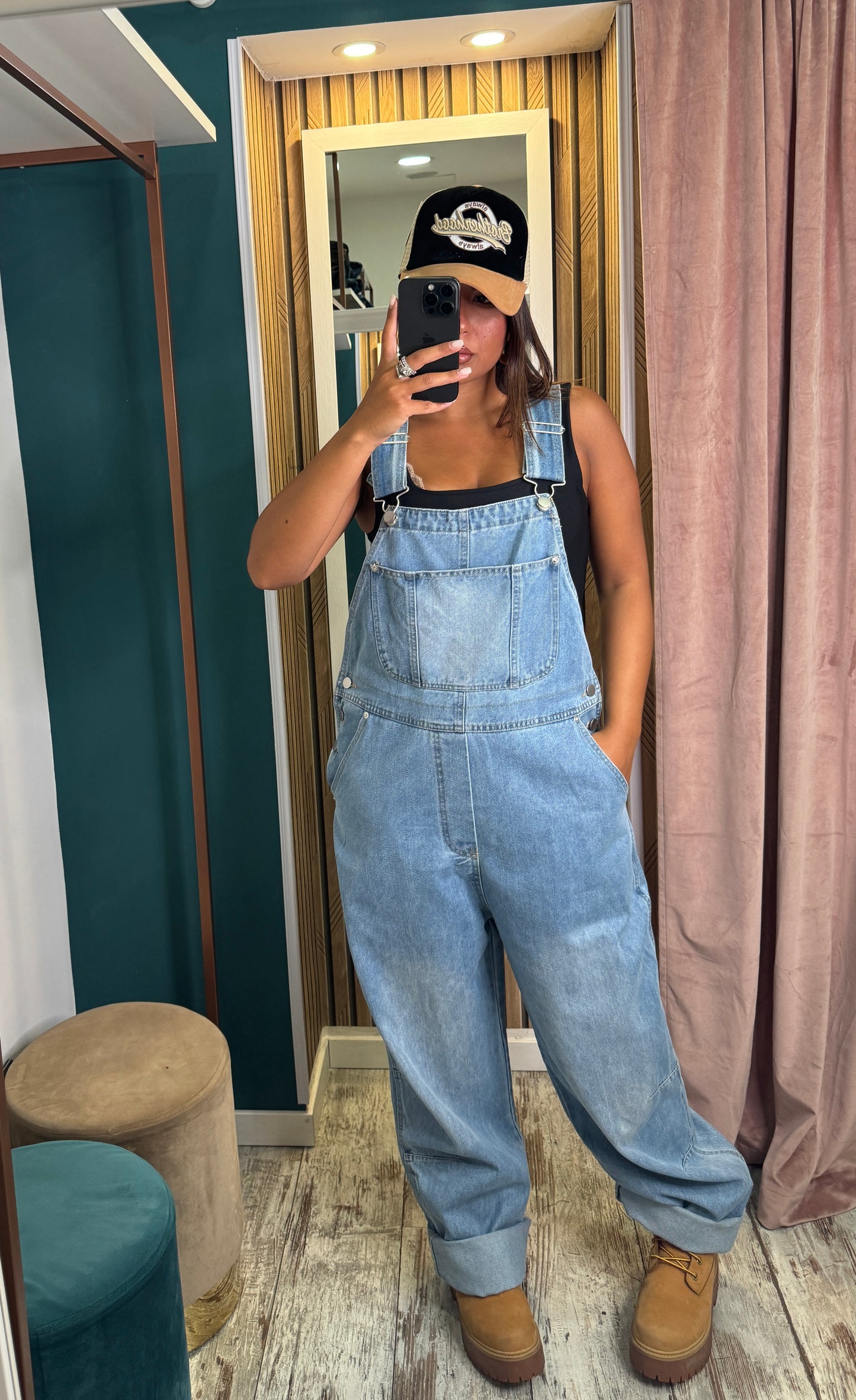 Salopette denim light