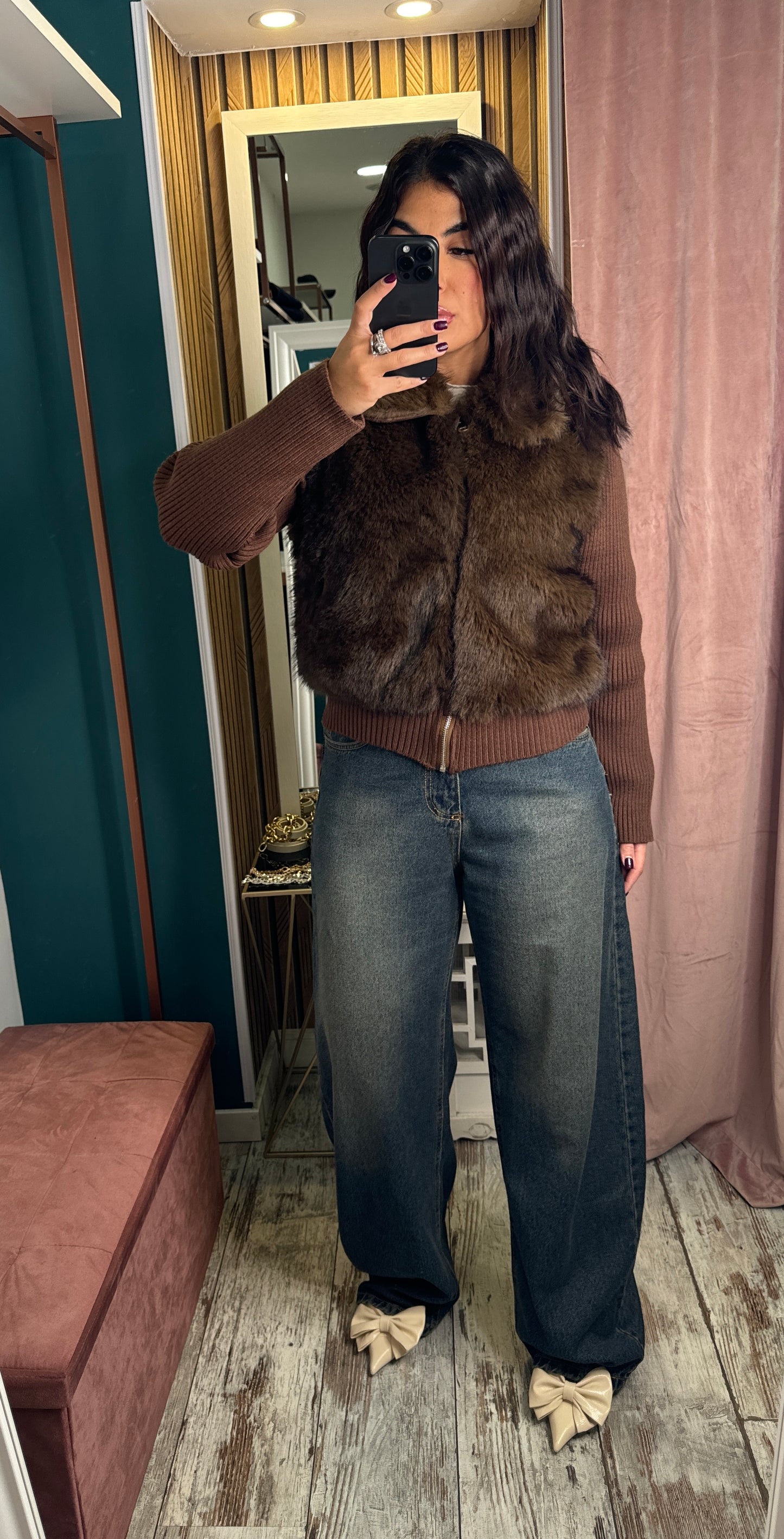 Bomberino in pelliccia