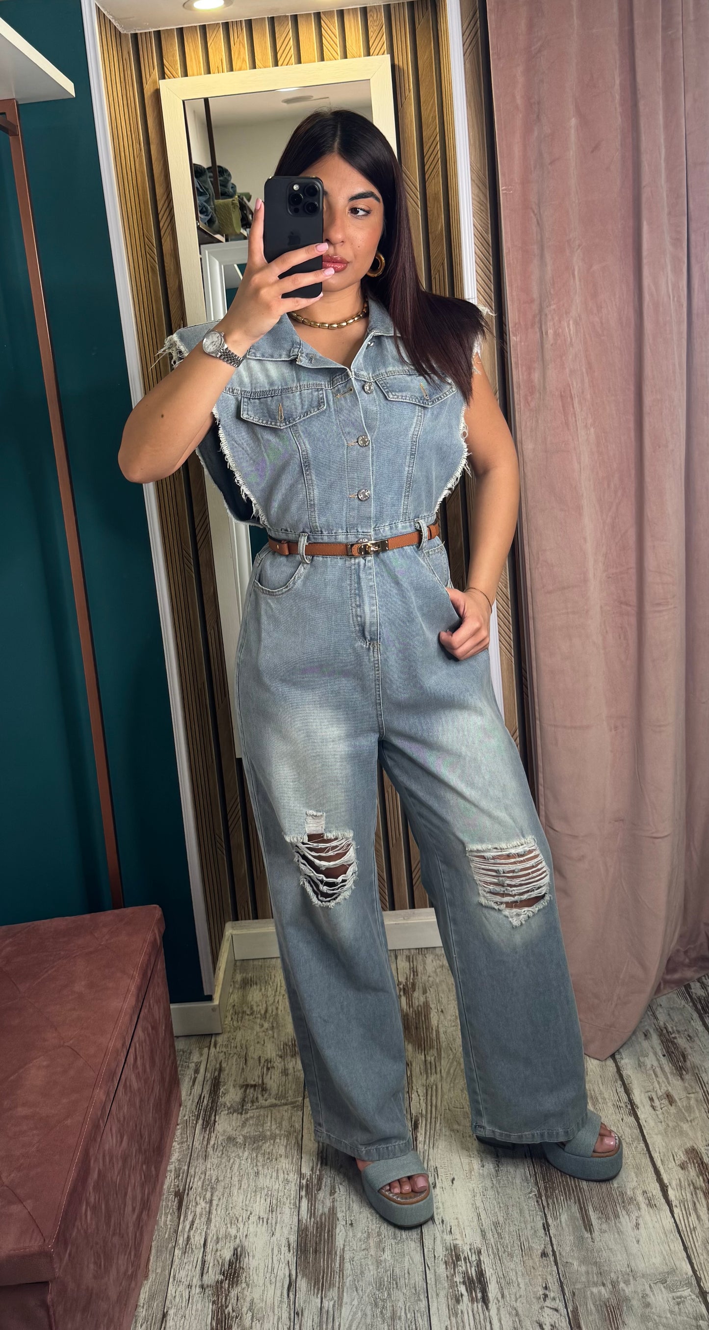 Jumpsuit denim light