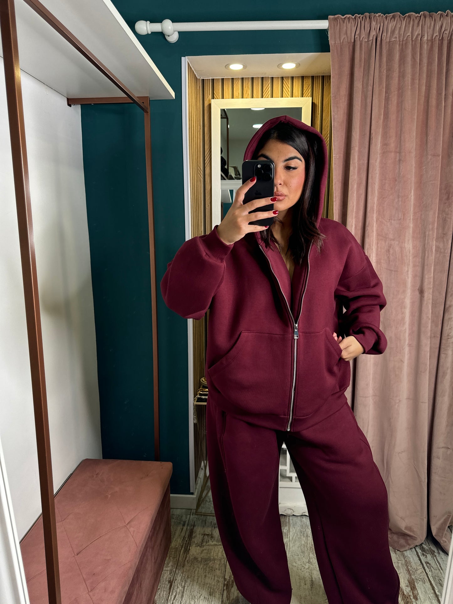 Cordset Just bordeaux