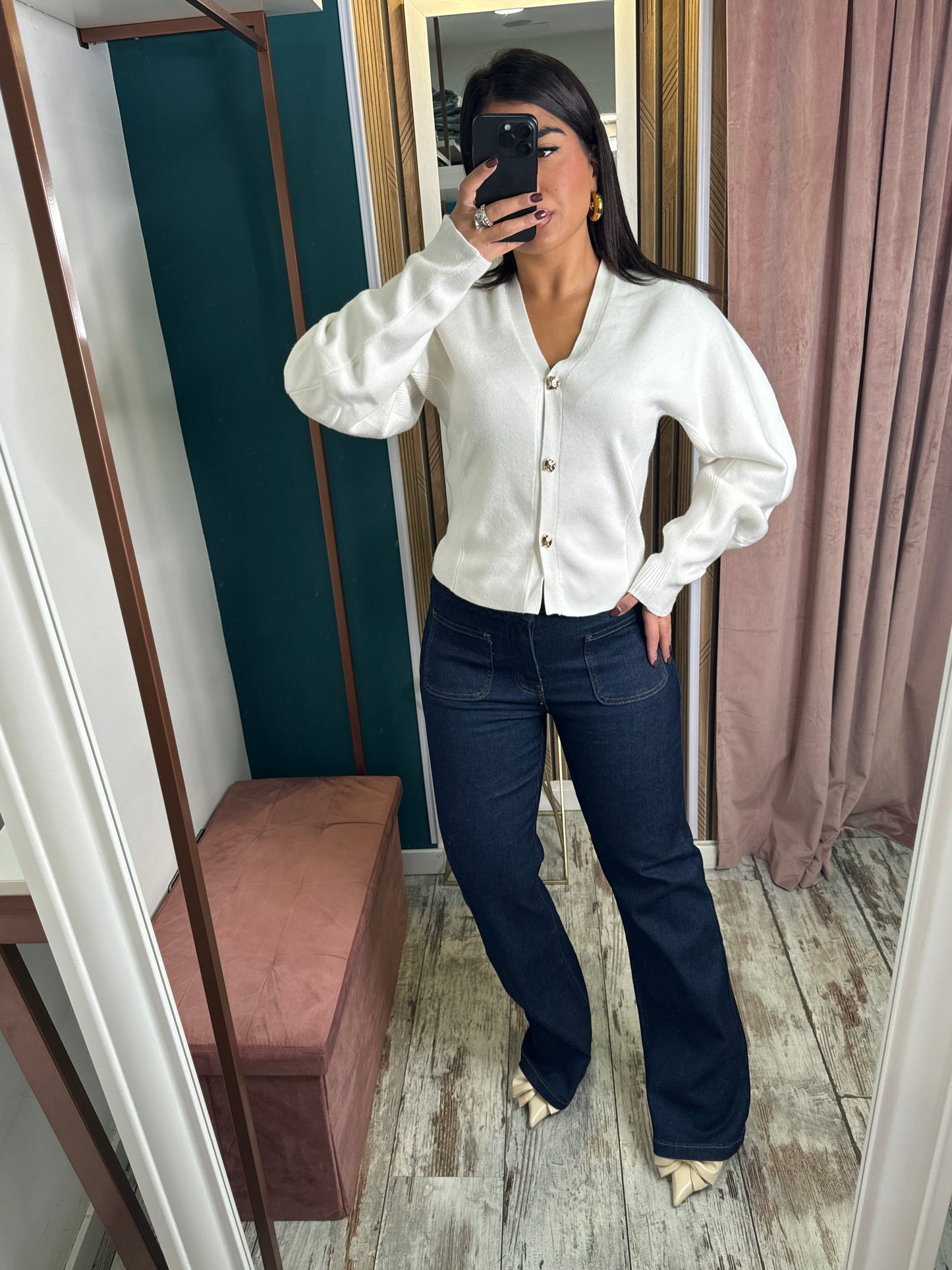 Cardigan Demi bianco