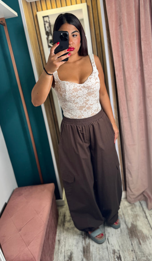 Body pizzo nude