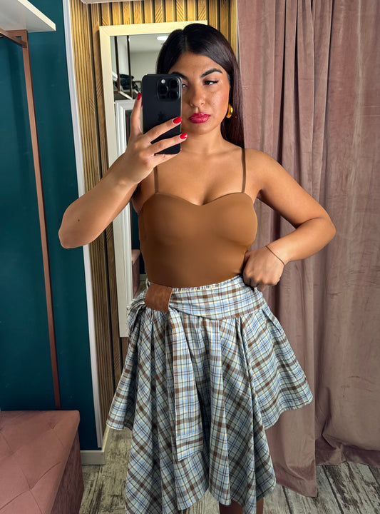 Top lycra con coppe