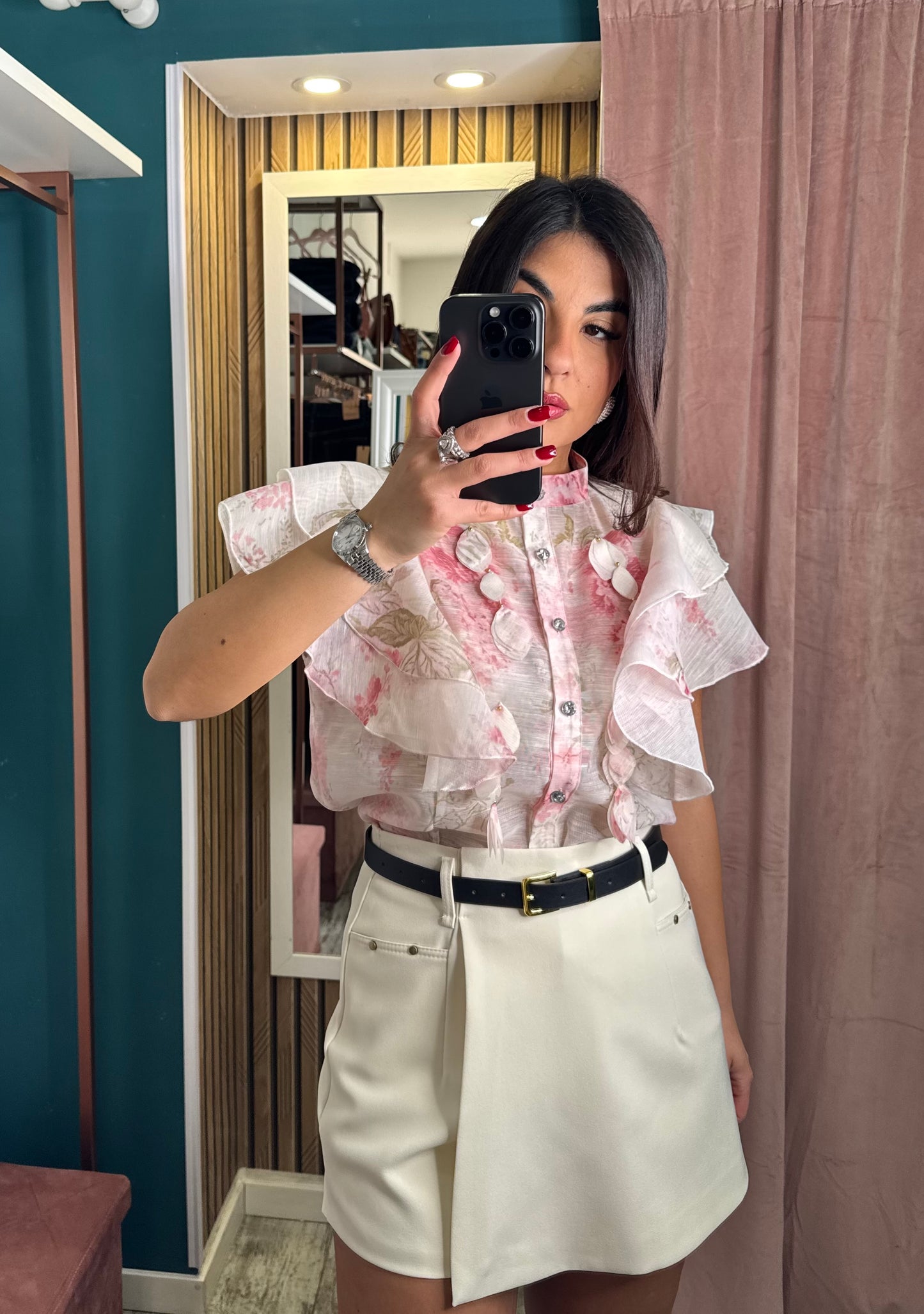 Camicia Flores