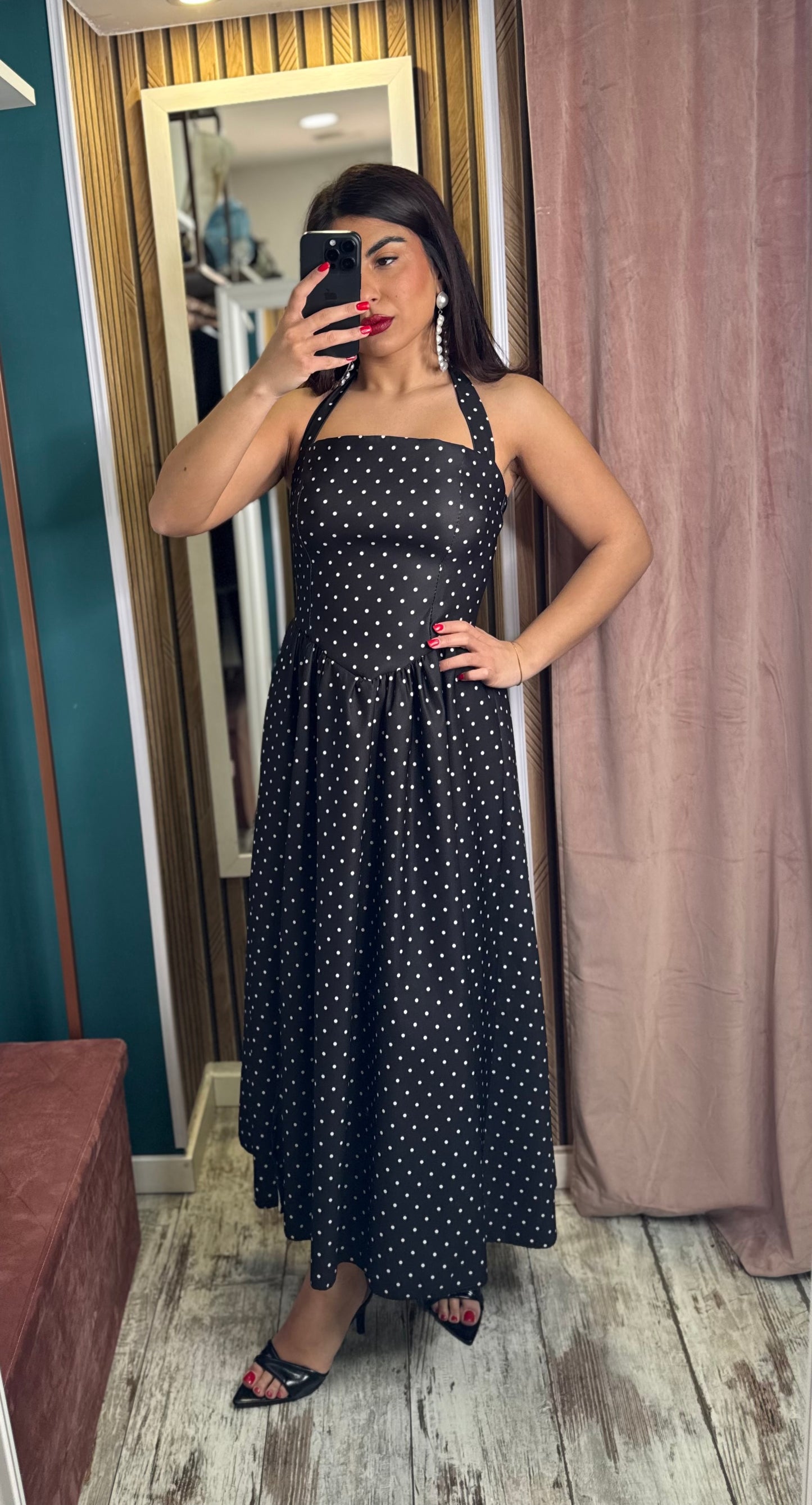 Vestito Pois Brigitte