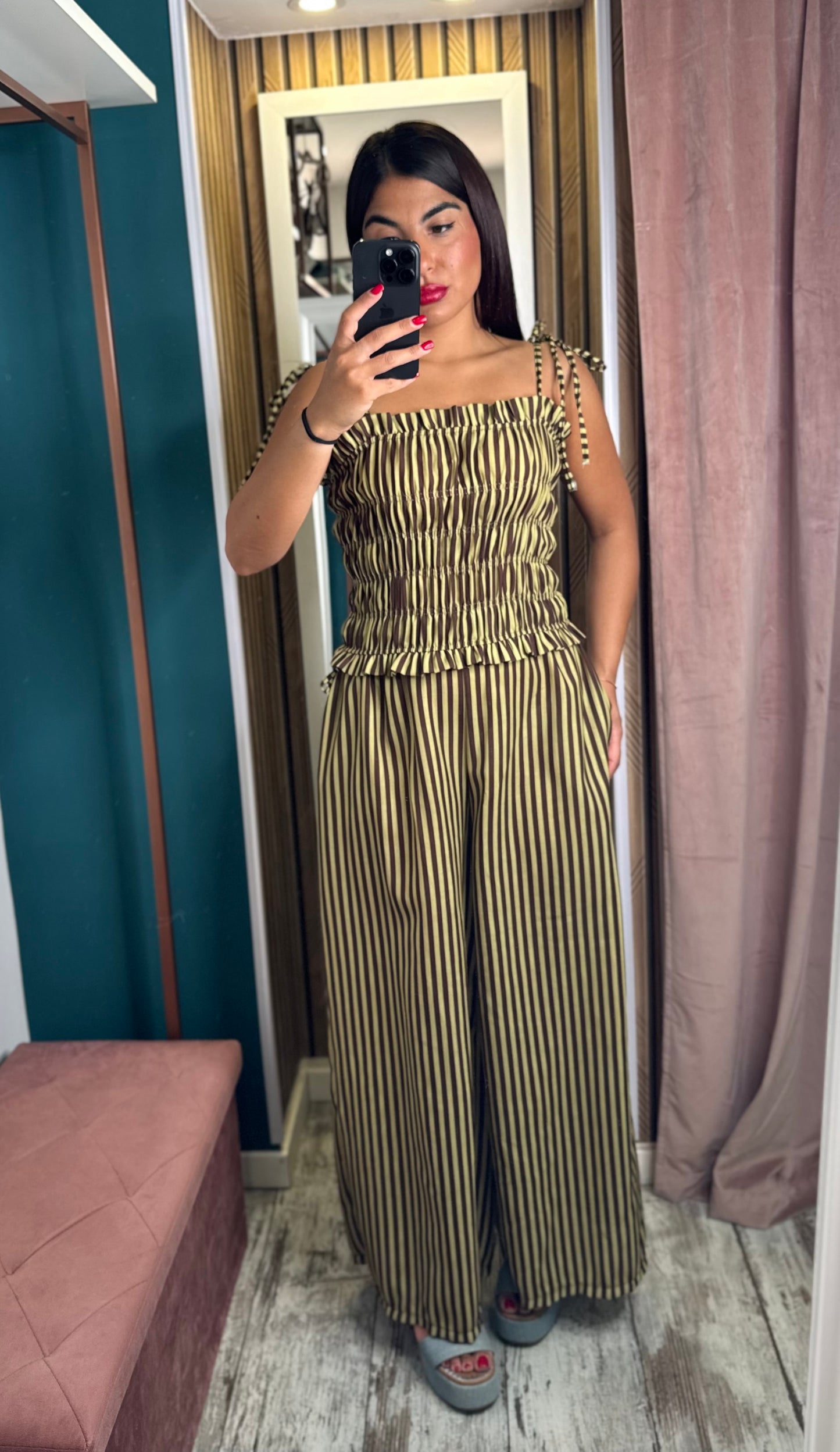 Coordinato righe Denny