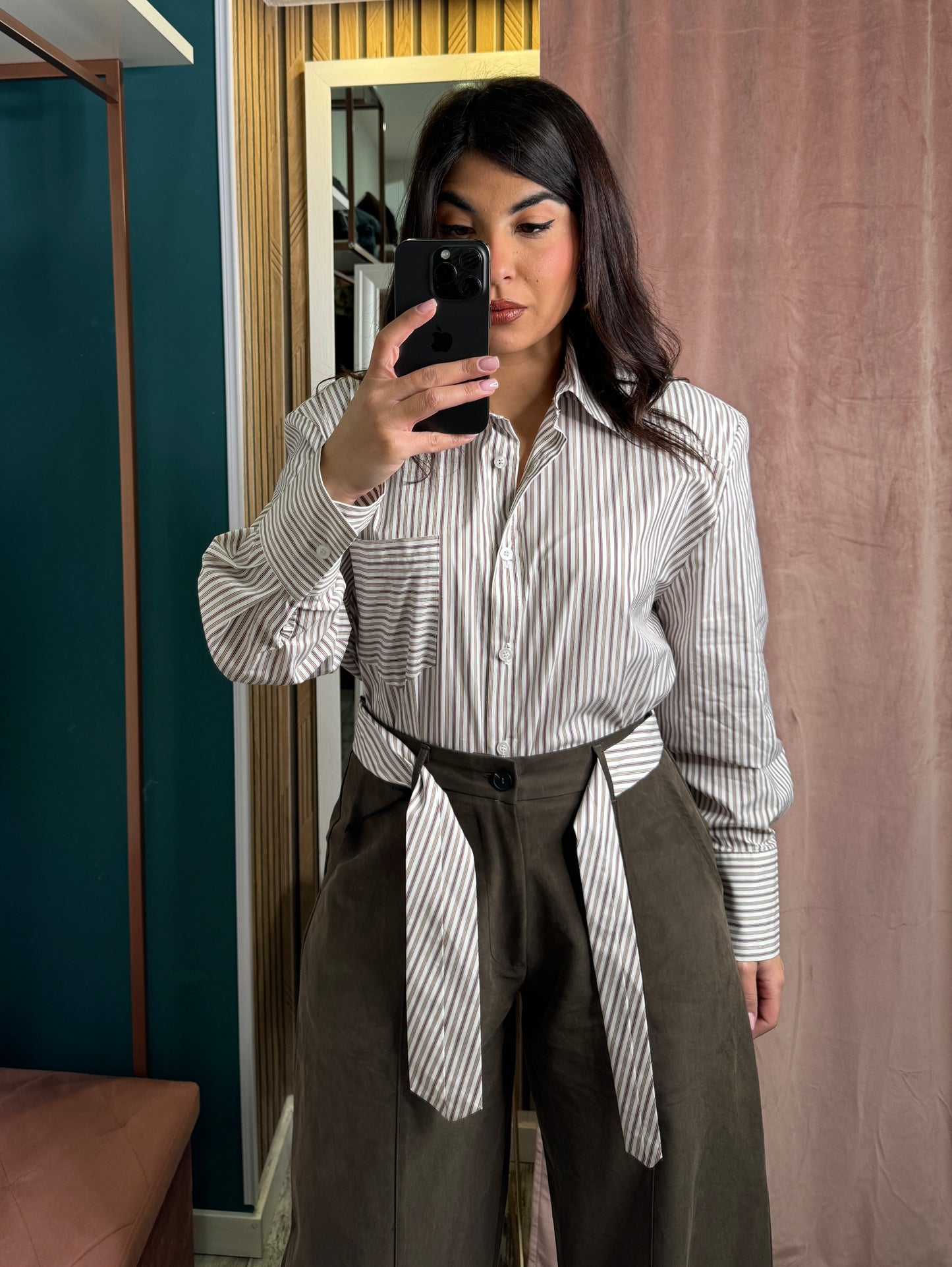 Camicia justwest righe