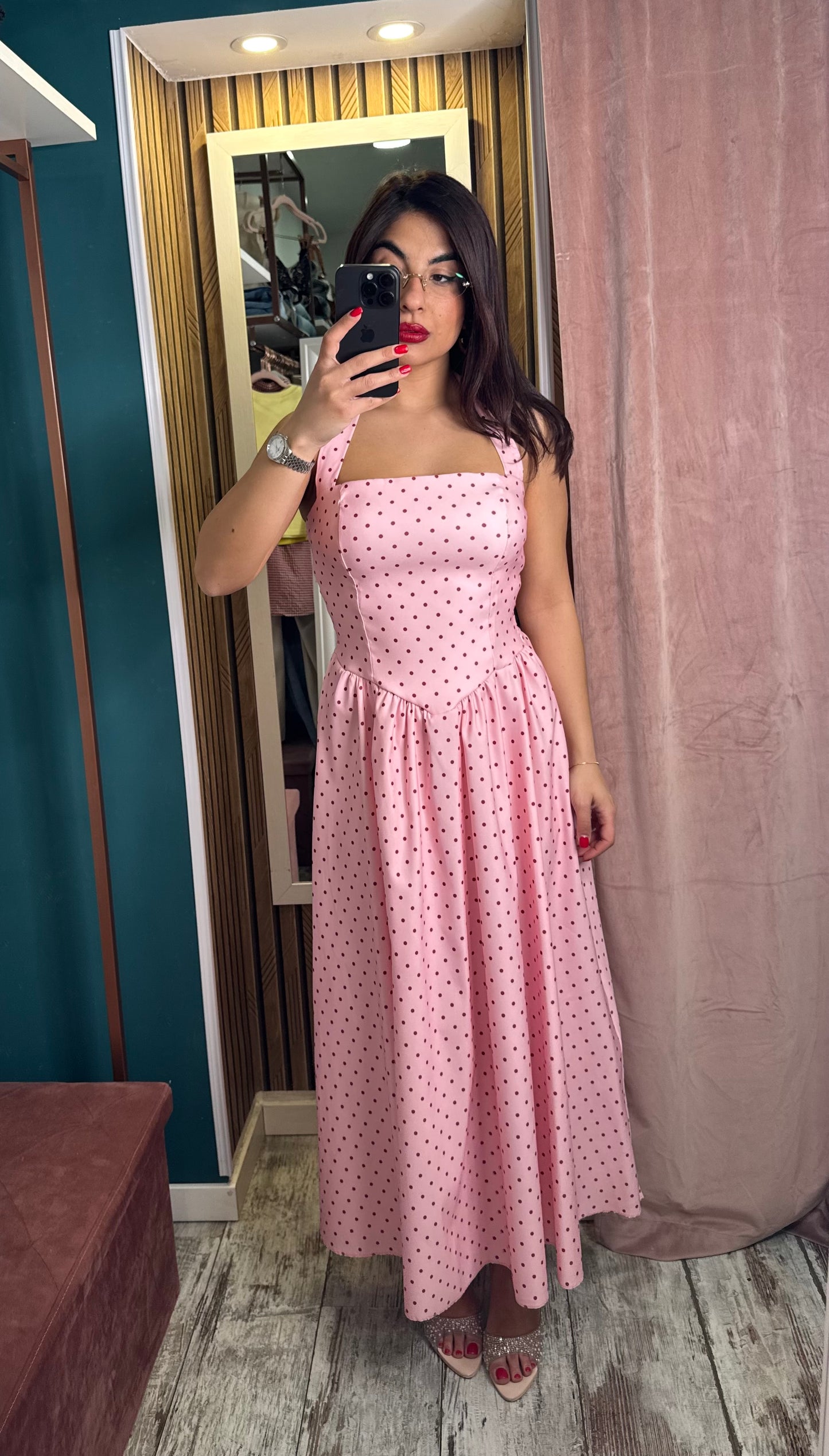 Vestito Pois Brigitte