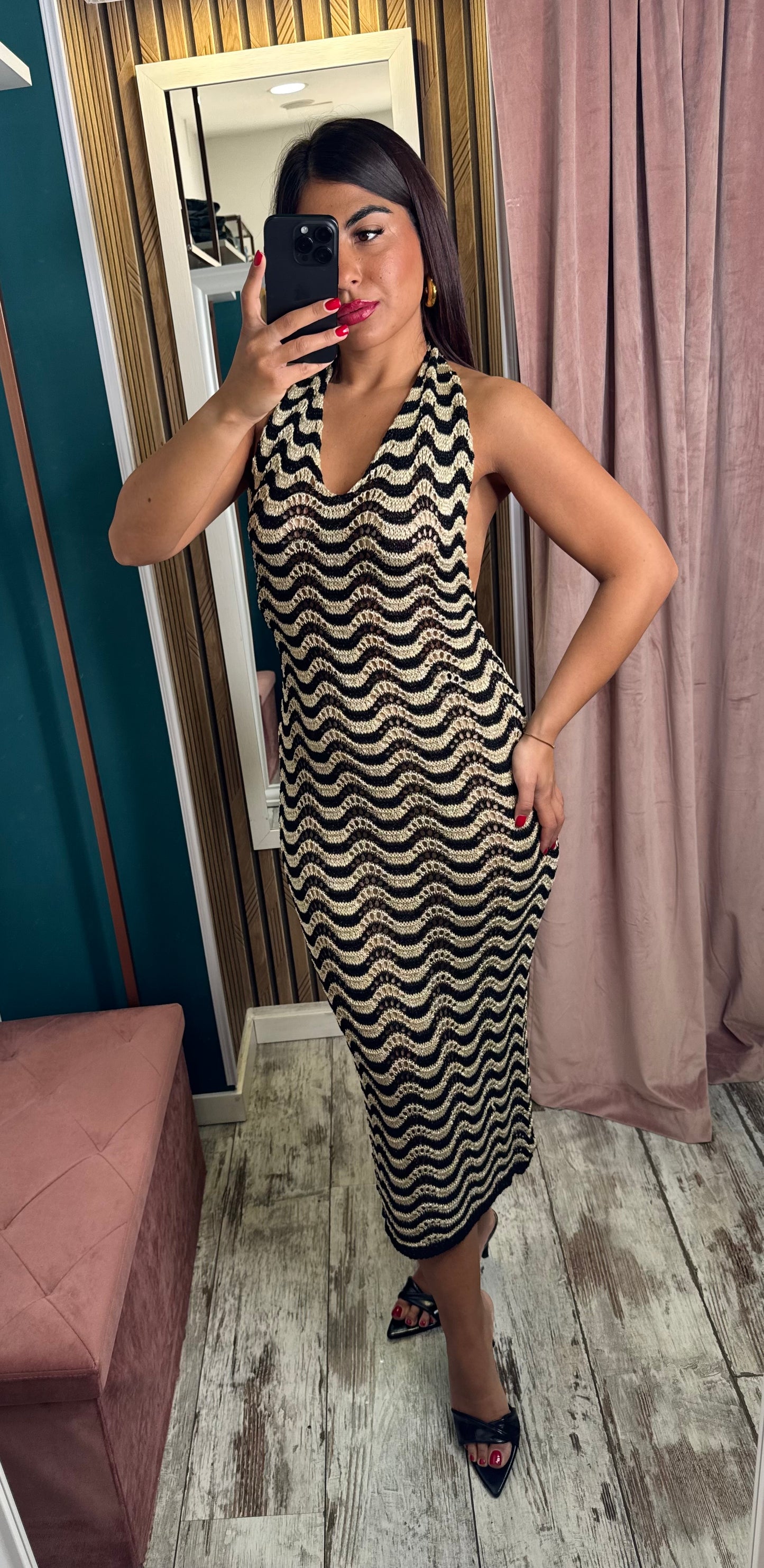 Vestito Miss lurex