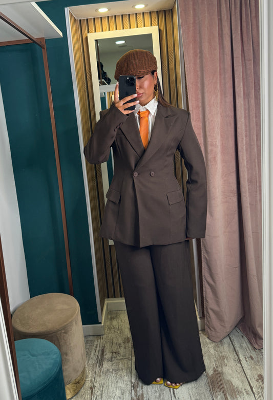 Tailleur premium choco