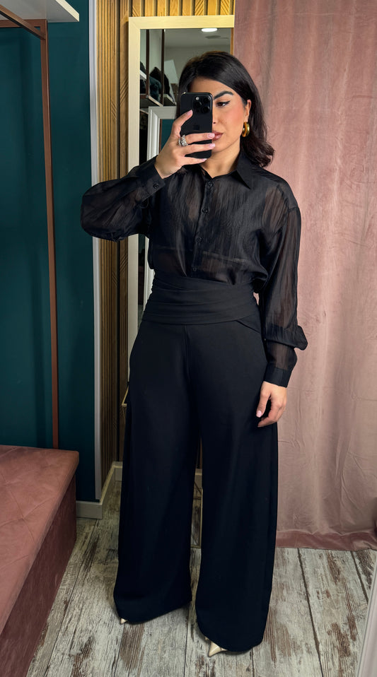 Pantaloni Daria nero