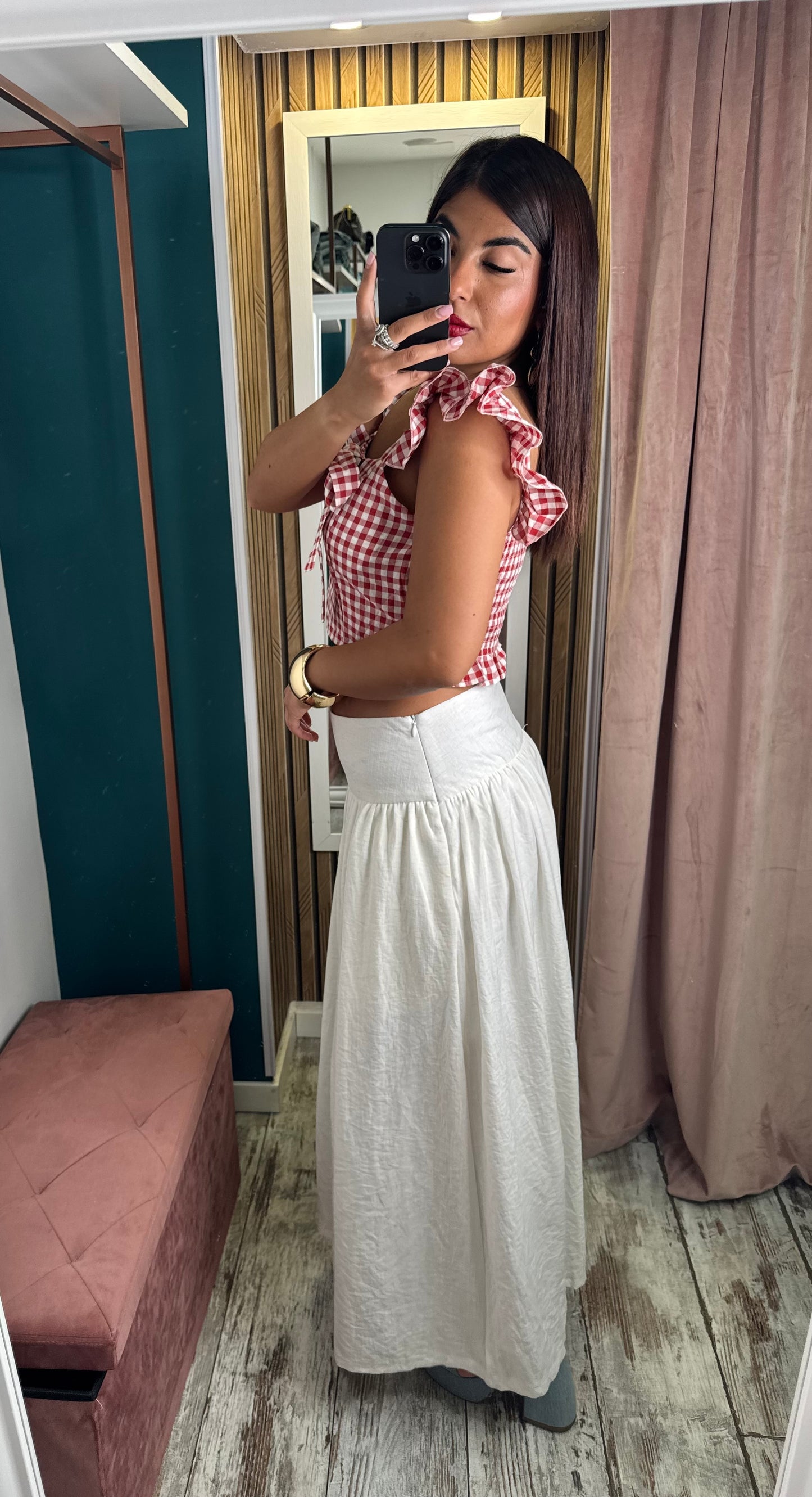 Panta Gonna bianco
